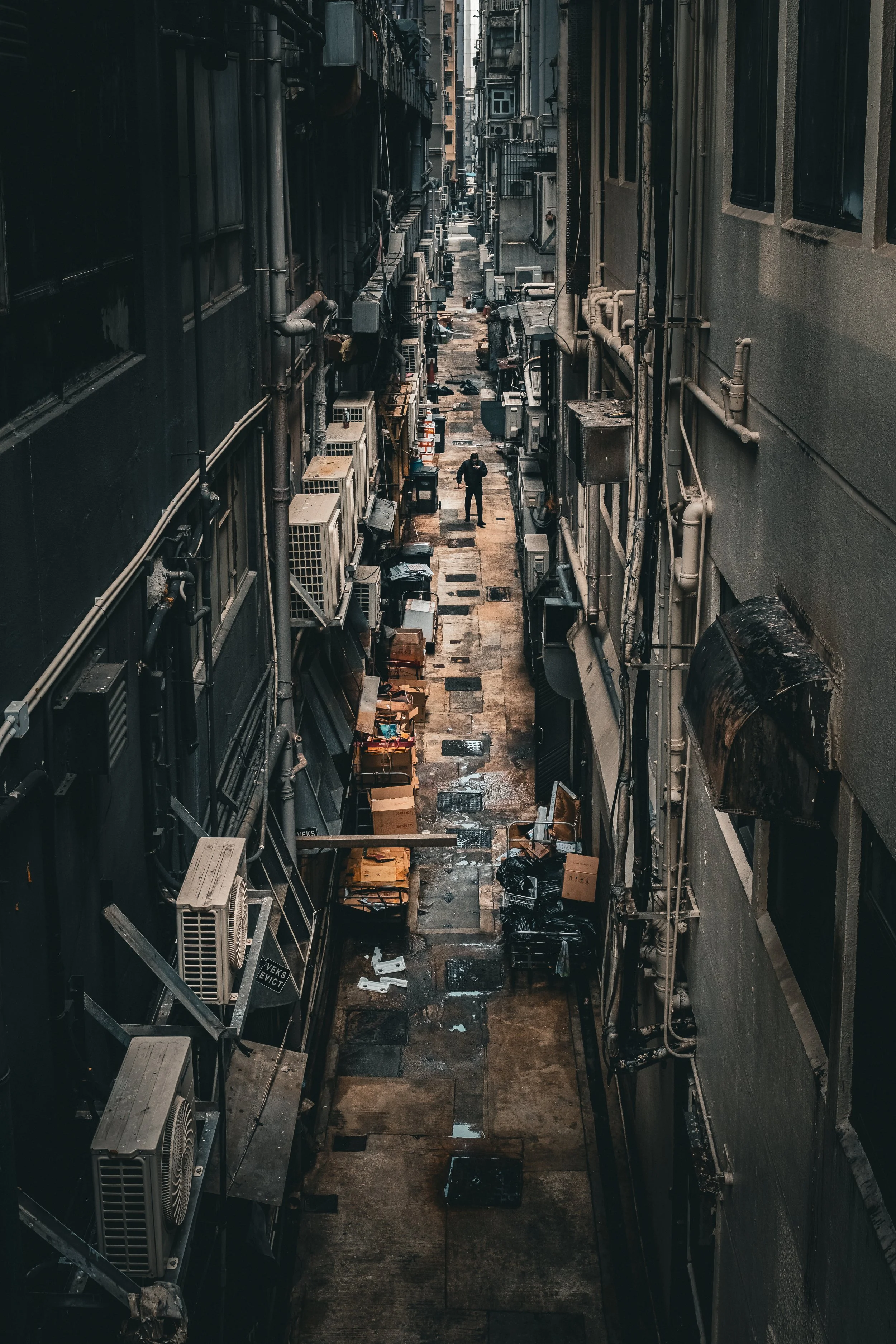 Back Alley: The gritty Hong Kong back alleys, a city within the city if one is willing to look