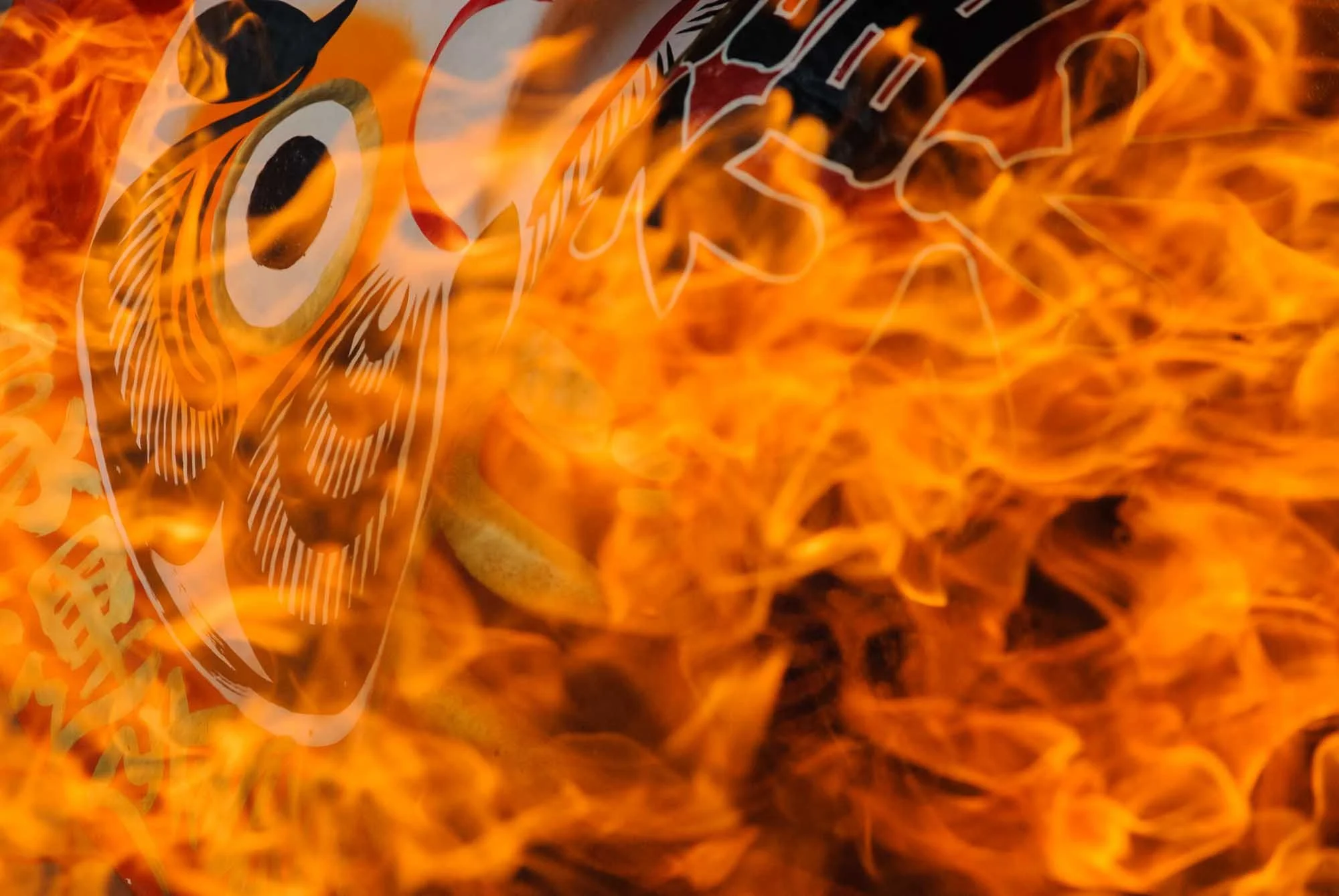  JANUARY 14, 2016 - Sagicho fire ceremony at Wakamiya Hachiman-sha shrine in Nagoya, Japan. (Photo by Ben Weller/AFLO) (JAPAN) [UHU] 