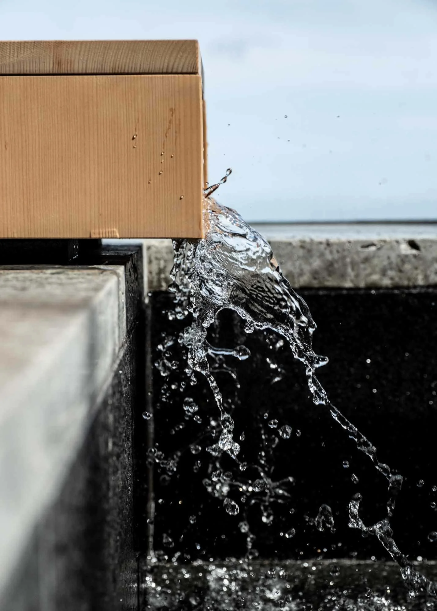  Hinoki-wood spring-fed bathtub inside David Thevenin’s Izu Peninsula home, photographed by Ben Weller, an editorial and commercial photographer based in Japan. 
