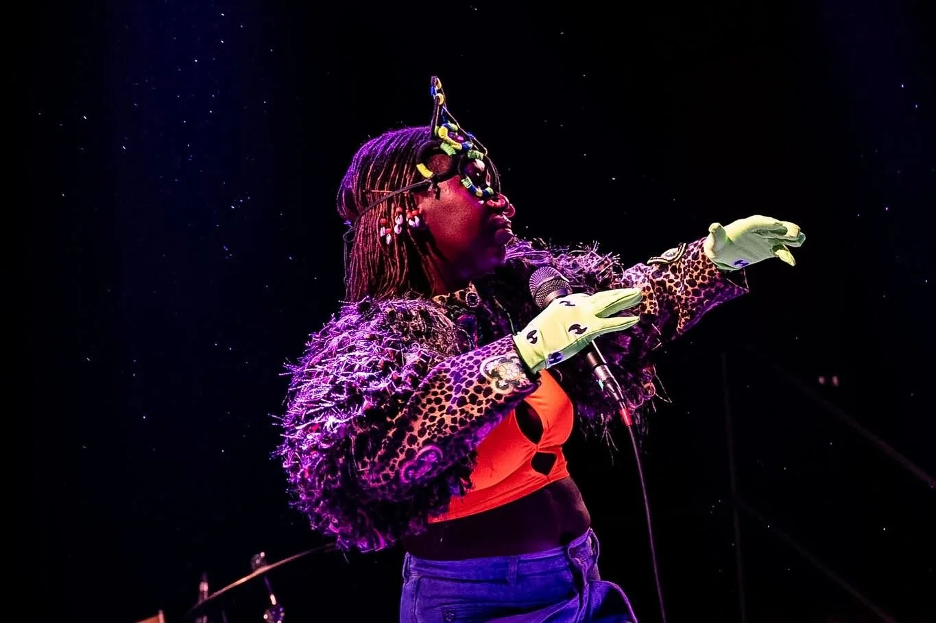 Lollise, @lollise multi-modal artist, opening for Dessa @dessa in NYC at @musichallofwb on 3-20-26
