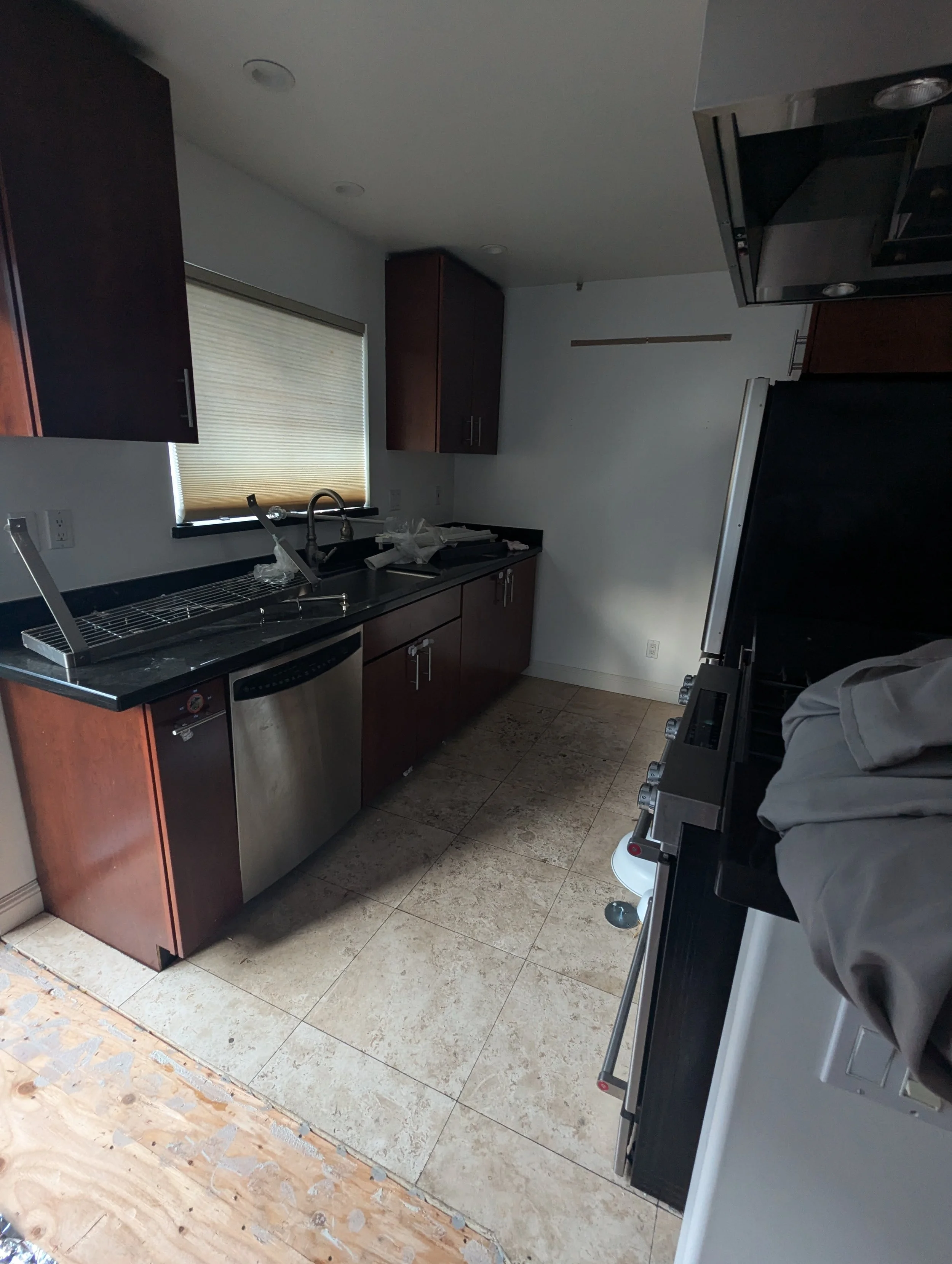 Kitchen before and after updates to prepare home for sale in Campbell, CA