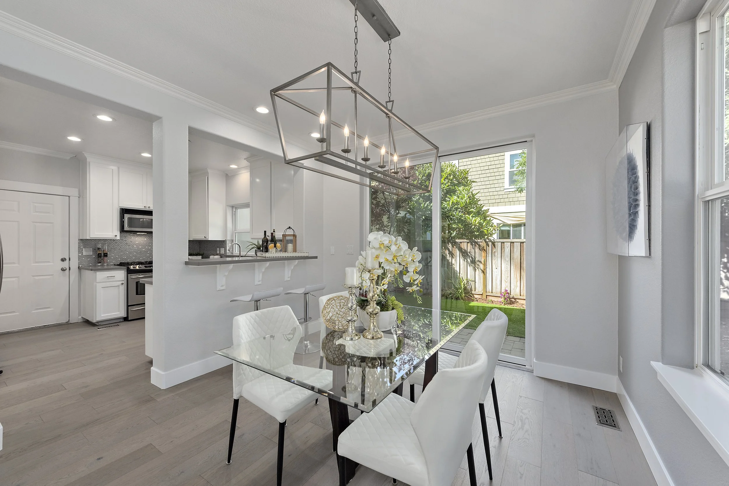 Real estate home prep example with expert staging for faster sale