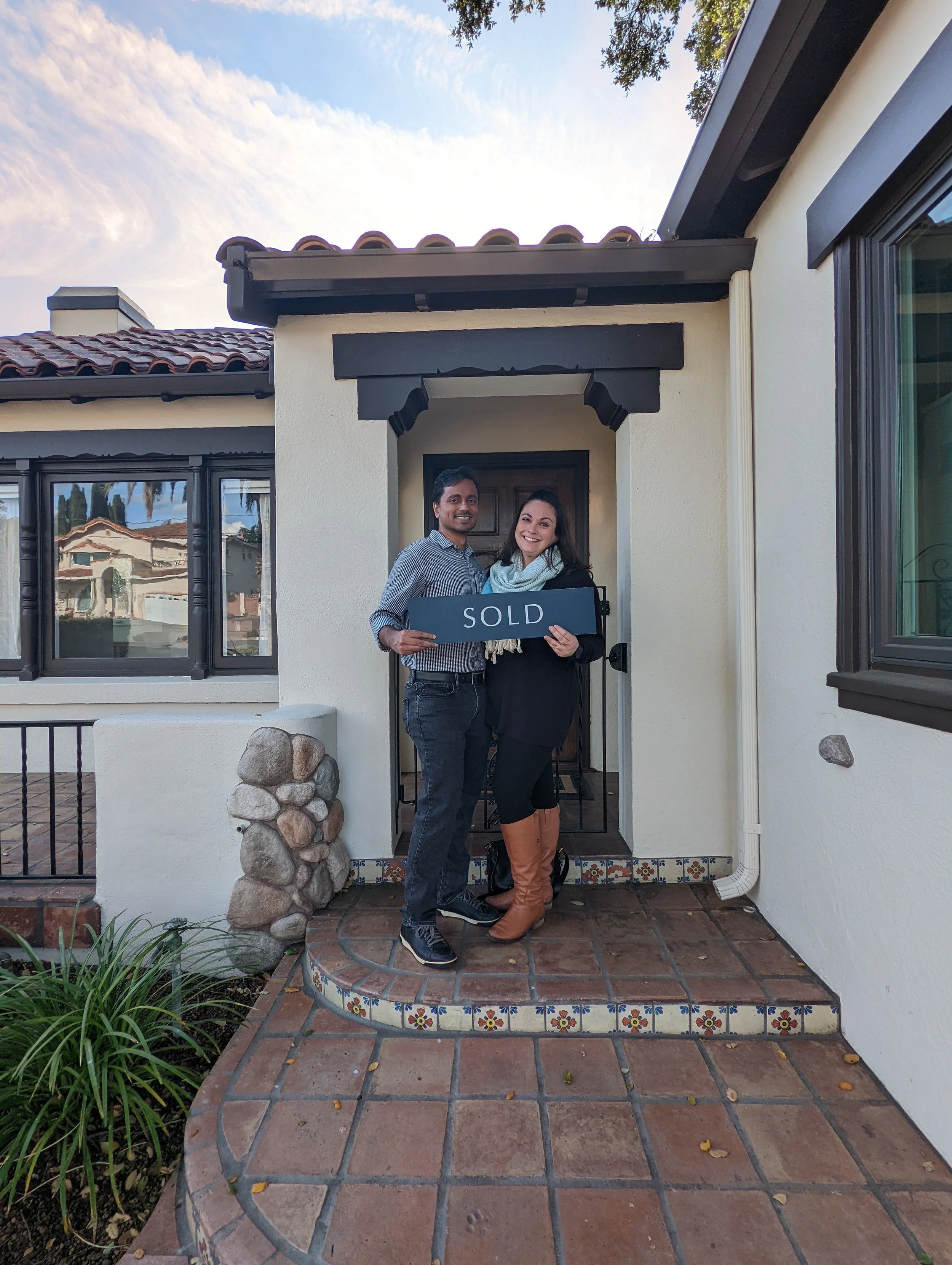 Happy home buyer testimonial after successful sale with Andrea