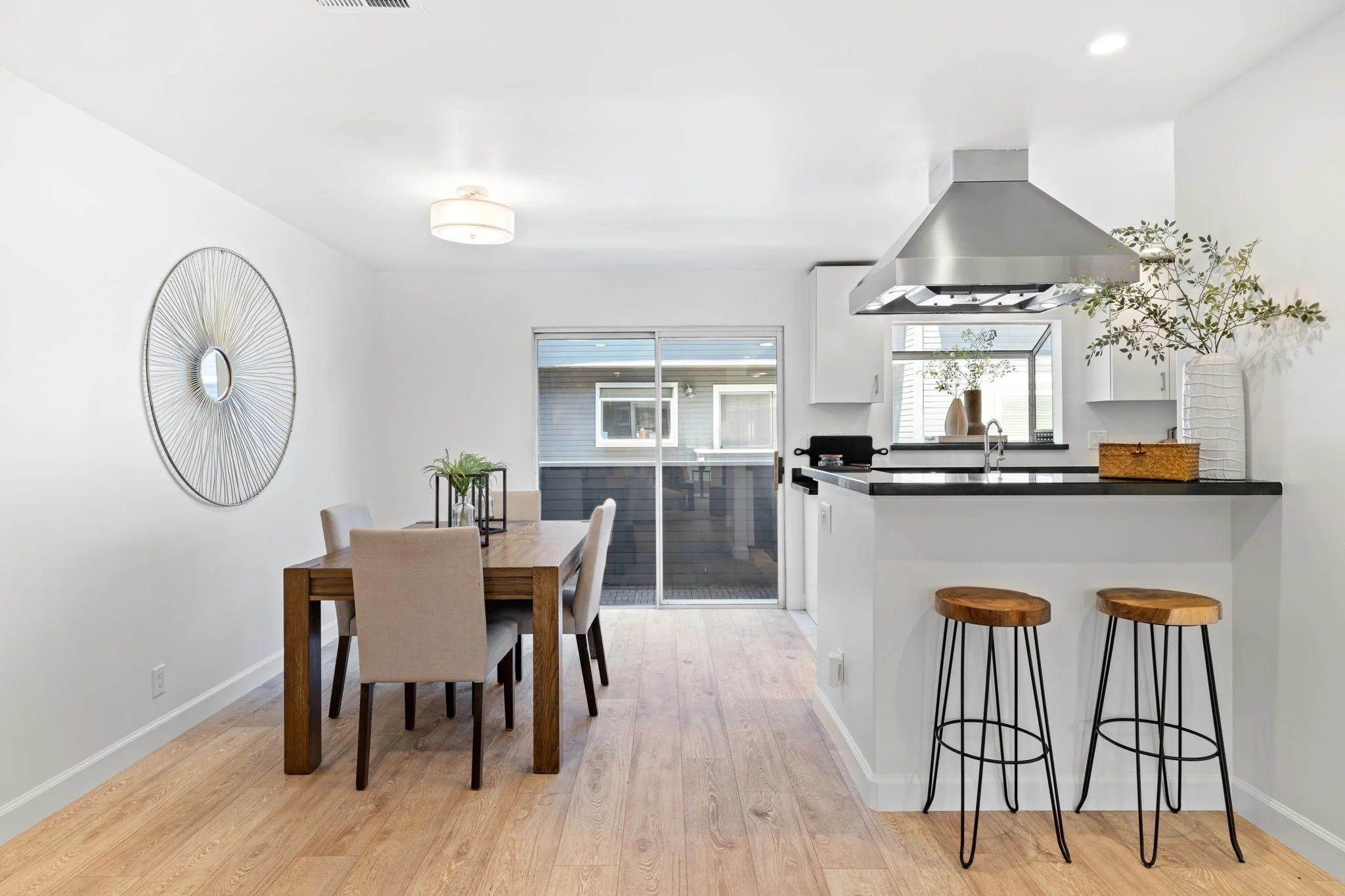 Before and after renovation and staging to position home for top dollar, Campbell, CA