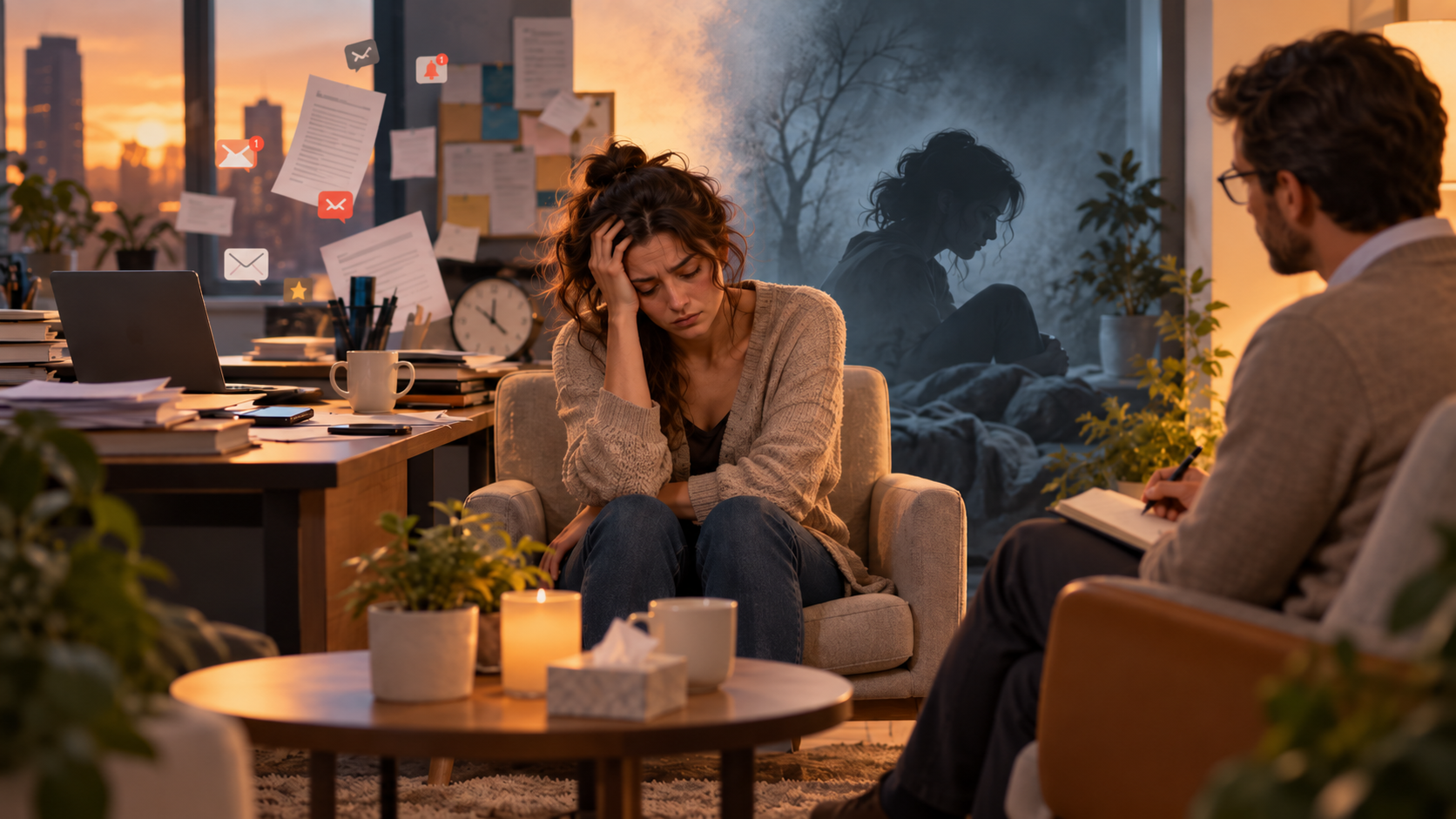 Burnout vs. Depression: How Therapy Helps with Both