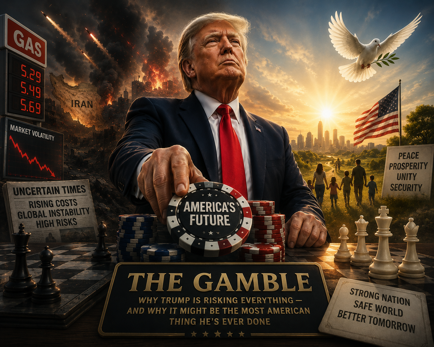 THE GAMBLE: Why Trump Is Risking Everything on Iran — And Why Every American Should Be Paying Attention