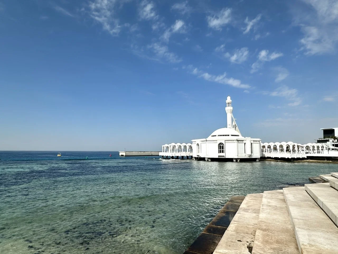 ON THE PROMENADE BY THE RED SEA