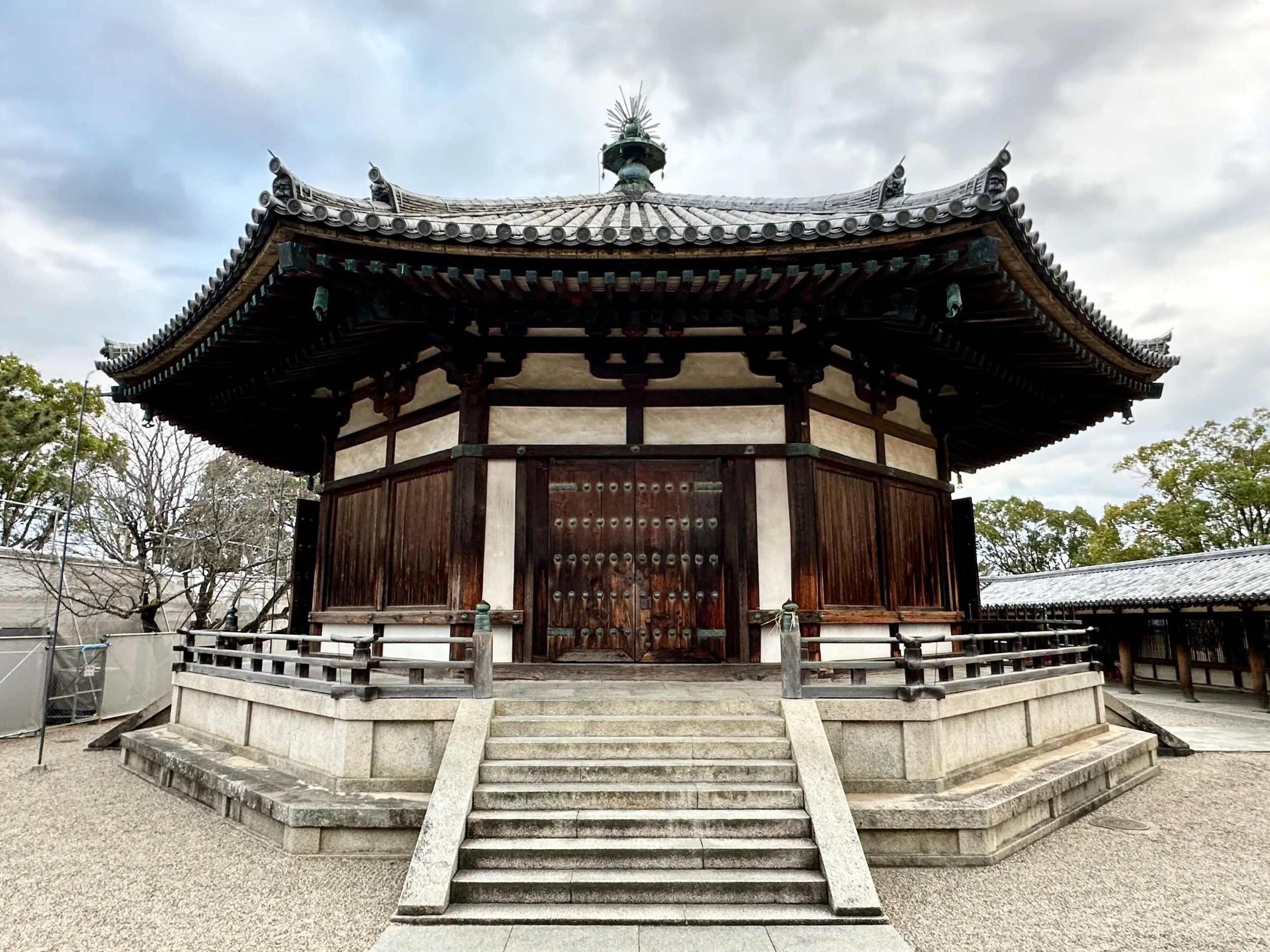 HORYU-JI AND HIGH FLYING BIRDS