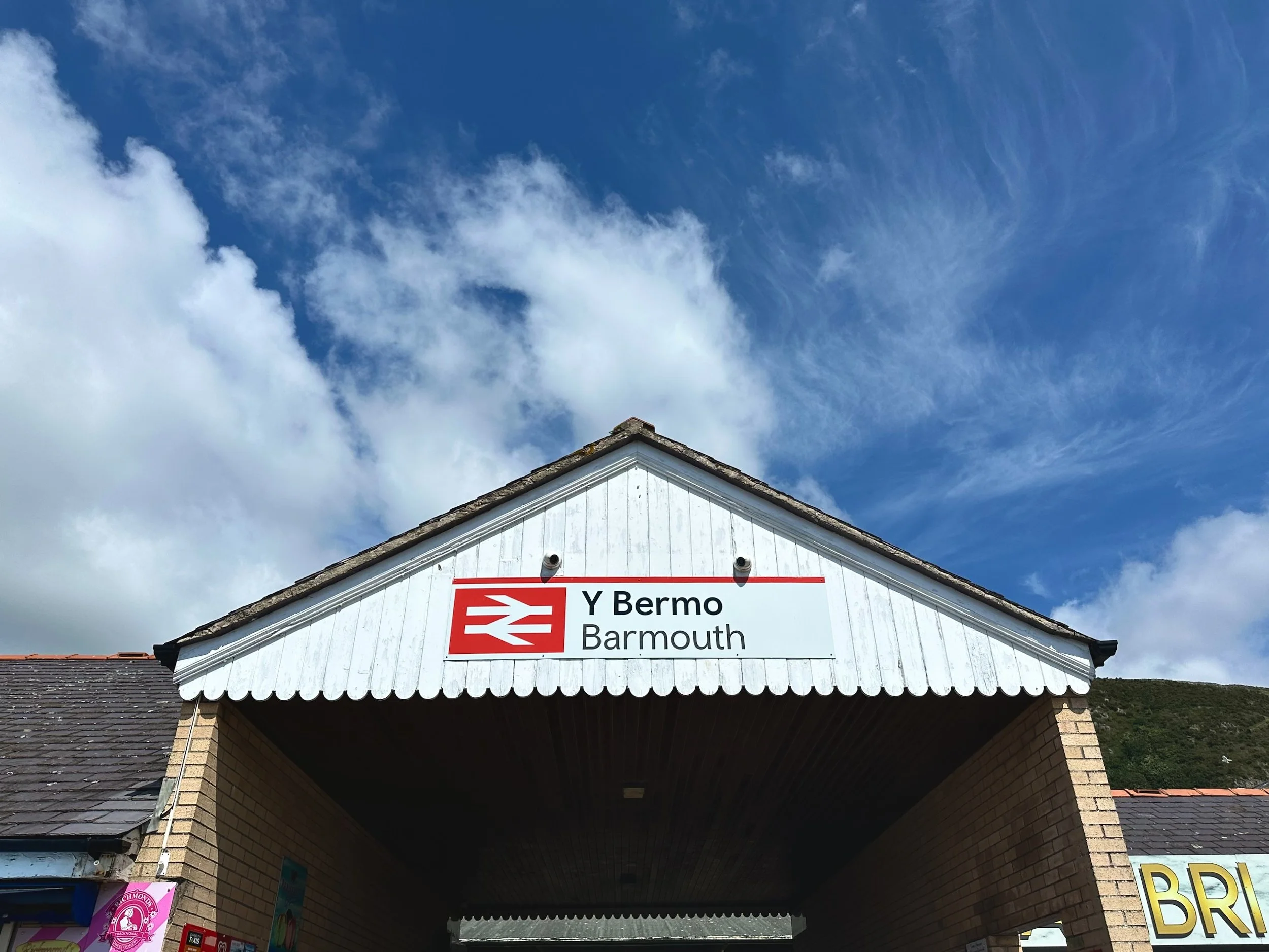 A WELSH RAIL STATION