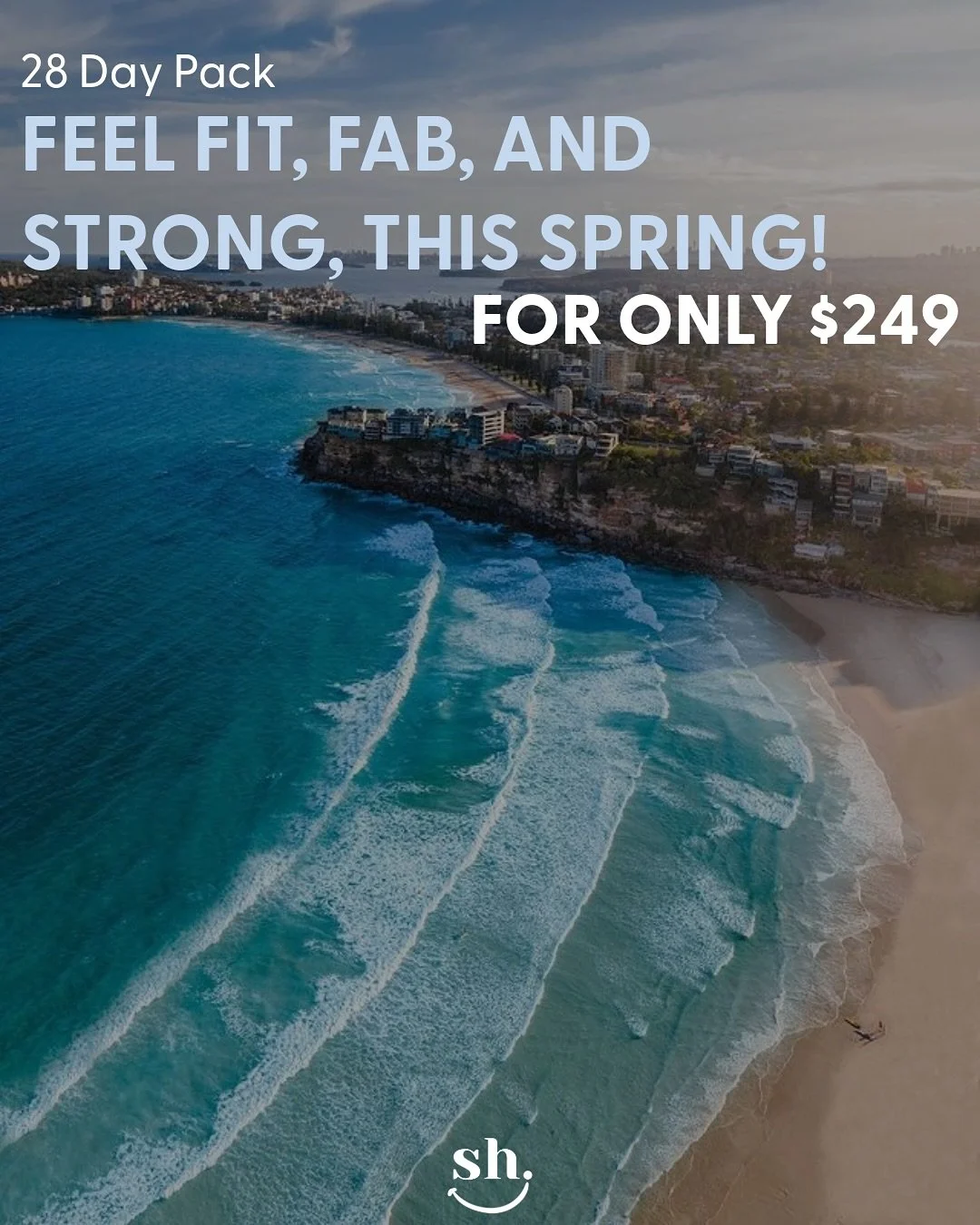 SOULHUB FRESHIE SPRING SPECIAL 28 DAY PACK 🌸

FEEL FIT, FAB &amp; STRONG FOR SPRING✨

Over four weeks, you will have access to all this👇🏻
🌟 8 x 50min Reformer Pilates Classes (valued at over $264)
🌟 8 x 20min Strength Circuit Sessions (valued at