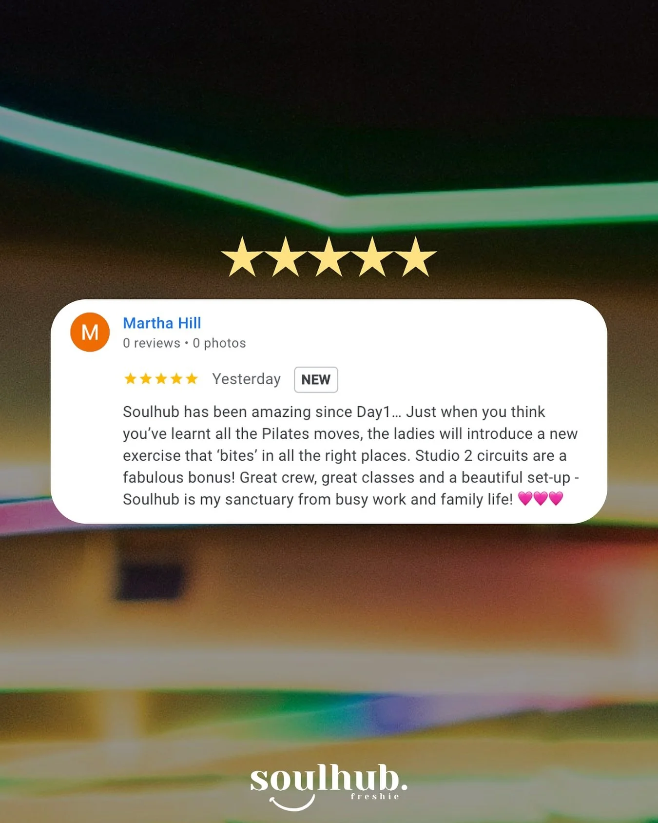 Sanctuary status: achieved 🩷

The moves that bite, the crew that delivers, the space that just hits different. This is what happens when you find YOUR place.

Book your next session through the Soulhub app.

#soulhub #reformerpilates #freshwater #no