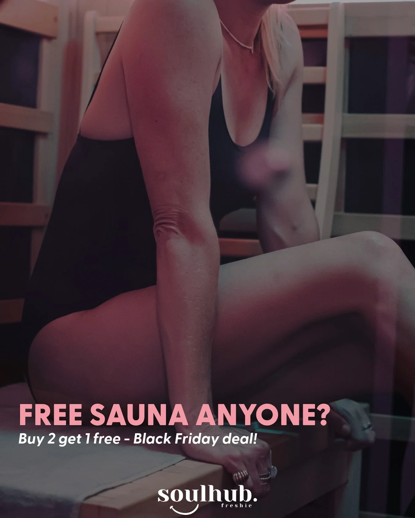 FREE SAUNA ANYONE? 🔥

Buy 2, get 1 FREE on:

Saunas. Spray Tans. Reformer. LED. Zero Gravity Massage Chairs.

Black Friday just became your new favourite wellness holiday.

Stock up, glow up, sweat it out. Your future self will thank you.

Valid thi