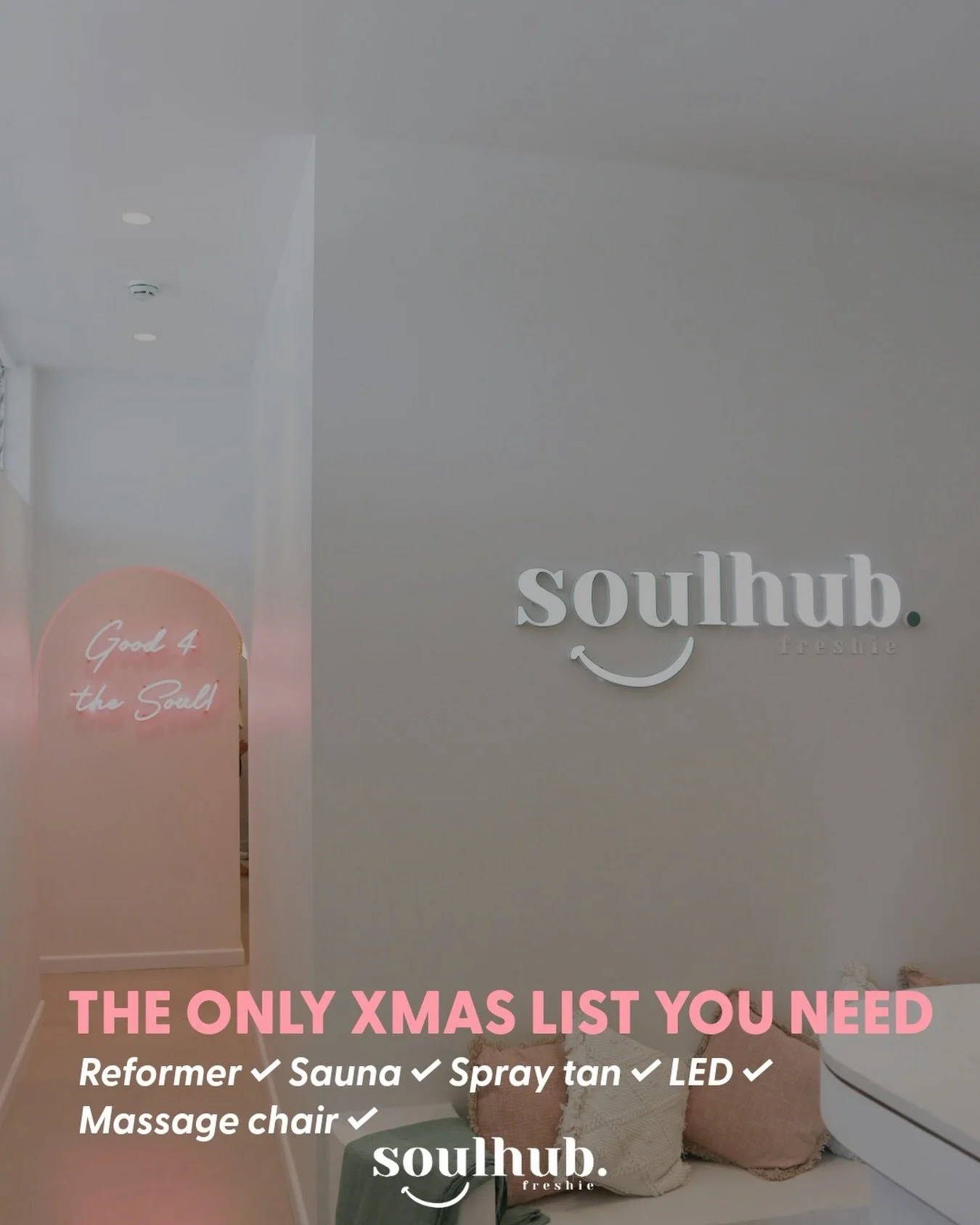 Santa called. He&rsquo;s outsourcing to us this year. 🎅

Skip the panic buying and give something they&rsquo;ll actually thank you for: unlimited access to sweat, glow, and serious self-care. Gift cards = instant legend status.

Grab one in-studio o