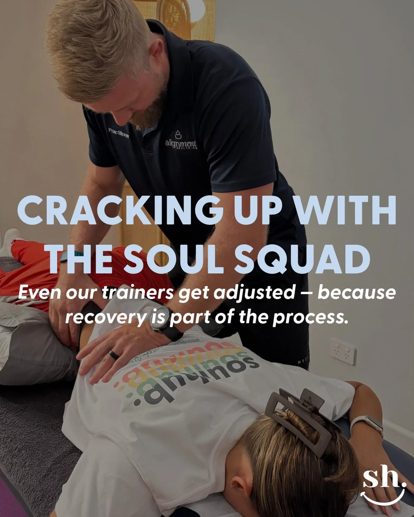 Train hard. Recover smart. Do it all at Soulhub. 🦴✨

We&rsquo;re big believers that exercise and recovery go hand in hand &mdash; and now you don&rsquo;t have to go anywhere else to get both. 🙌

We&rsquo;re so excited to welcome&nbsp;Alignment Heal