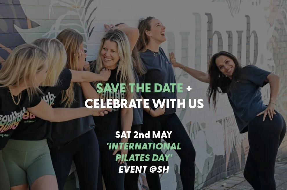 📅SAVE THE DATE - Saturday 2nd May 8-11am

We&rsquo;re celebrating &lsquo;International Pilates Day&rsquo; the only way we know how - with dynamic reformer classes, challenges, prizes, half price spray tans and the best community on the Northern Beac