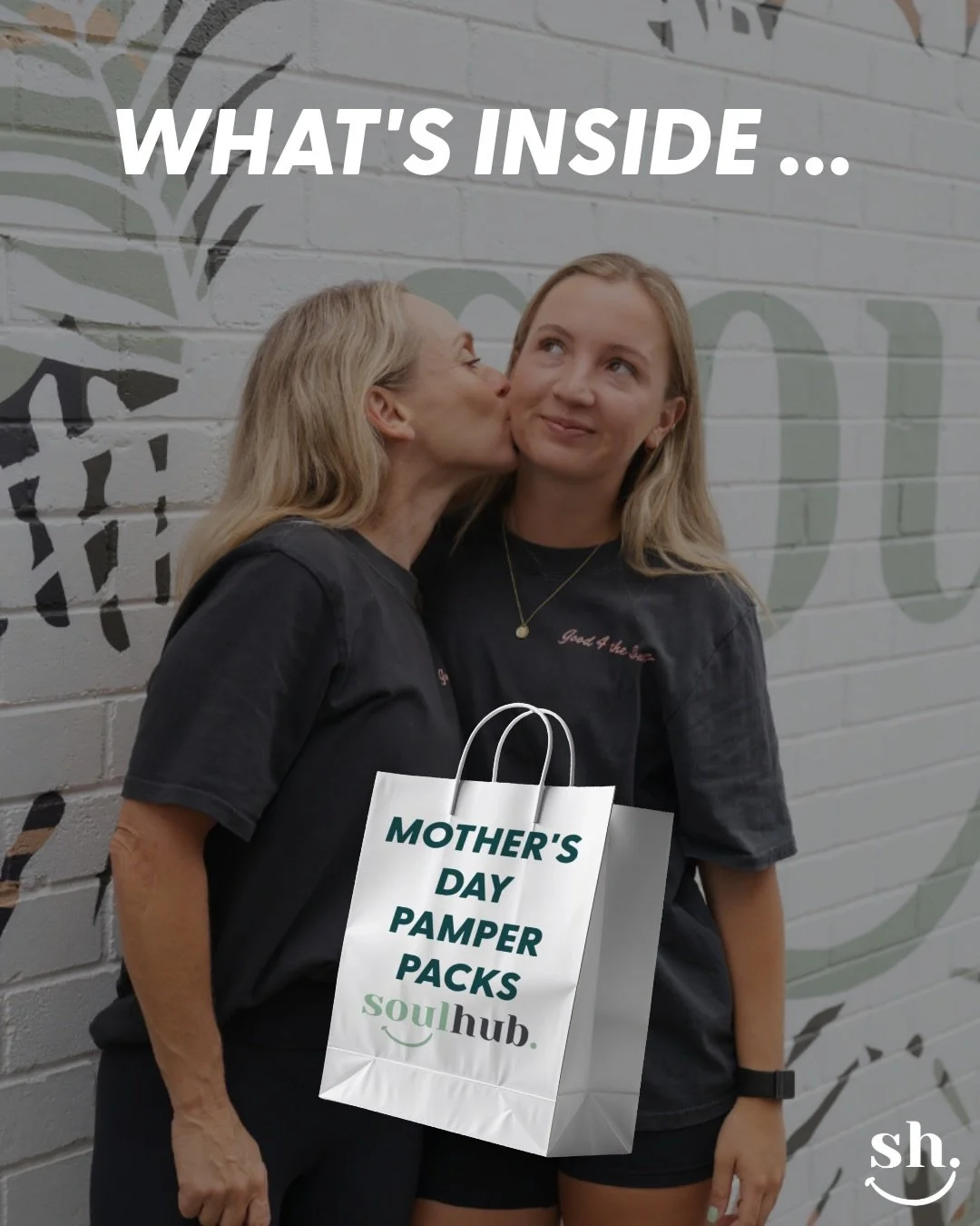She deserves more than a candle. 💚

Treat Mum to a Soulhub pamper pack - curated wellness gifts she&rsquo;ll actually use, at 60% off RRP.

🌿 Glow Pack - valued at $155, yours for $59 
✨ Premium Pack - valued at $290, yours for $115

Gift cards als