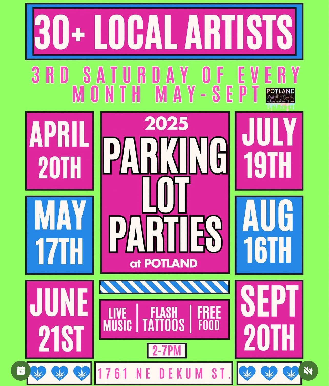 Potland Parking Lot Party