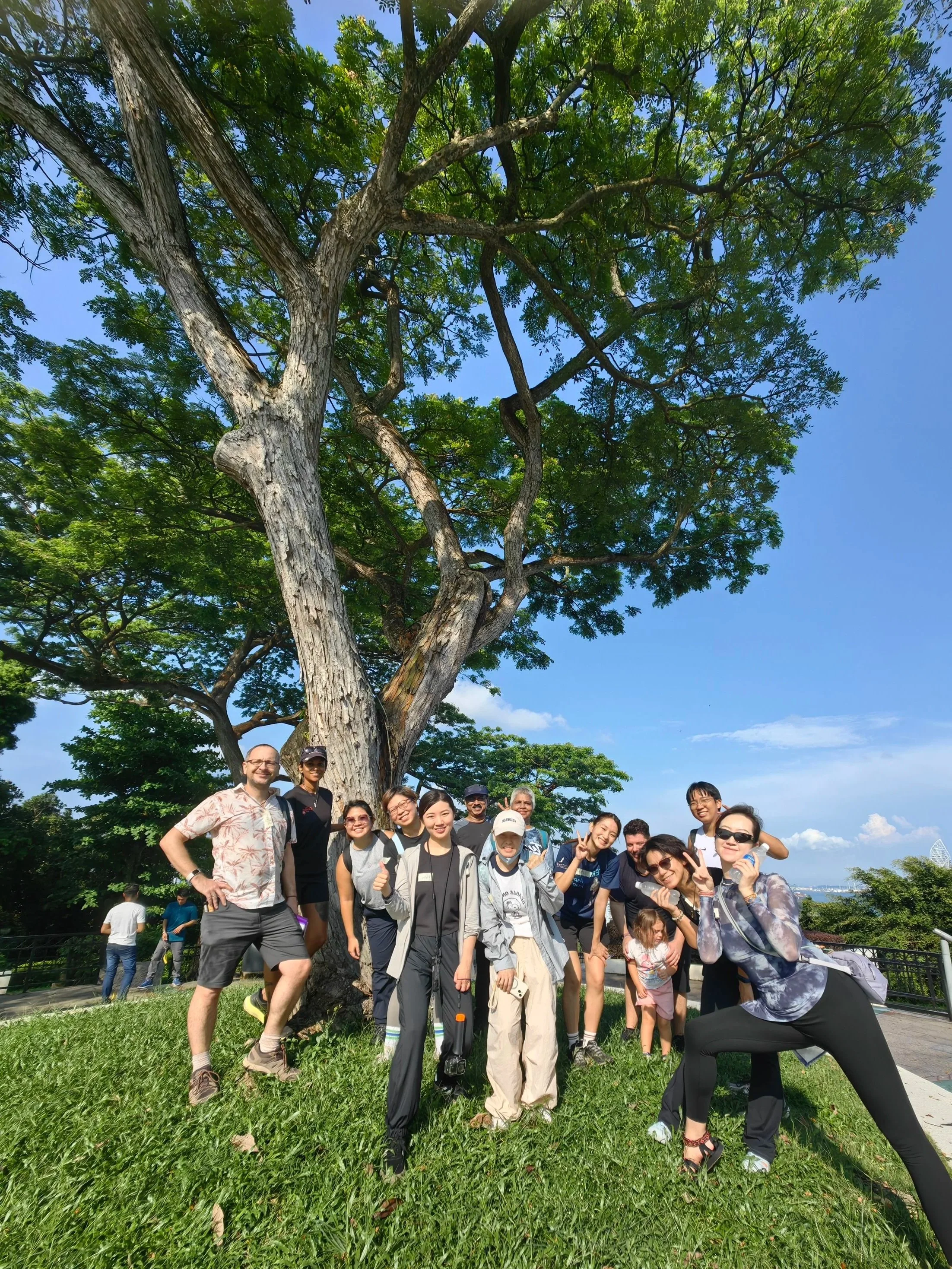 Deep Time Walk experience in Singapore, Mount Faber.