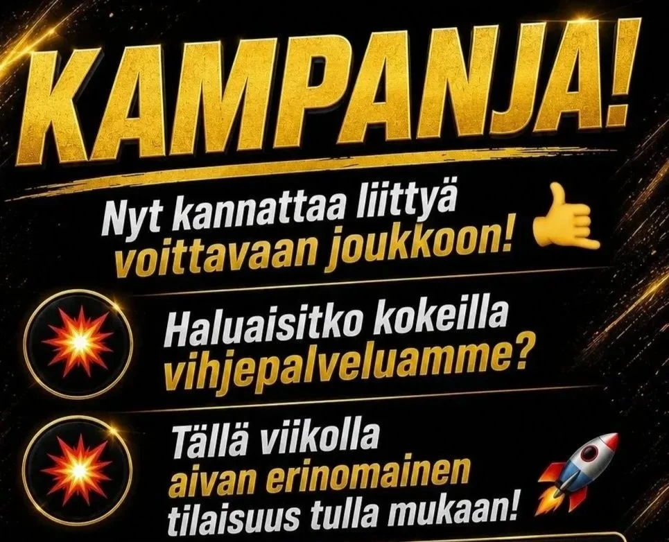 Syyskauden kampanja!
