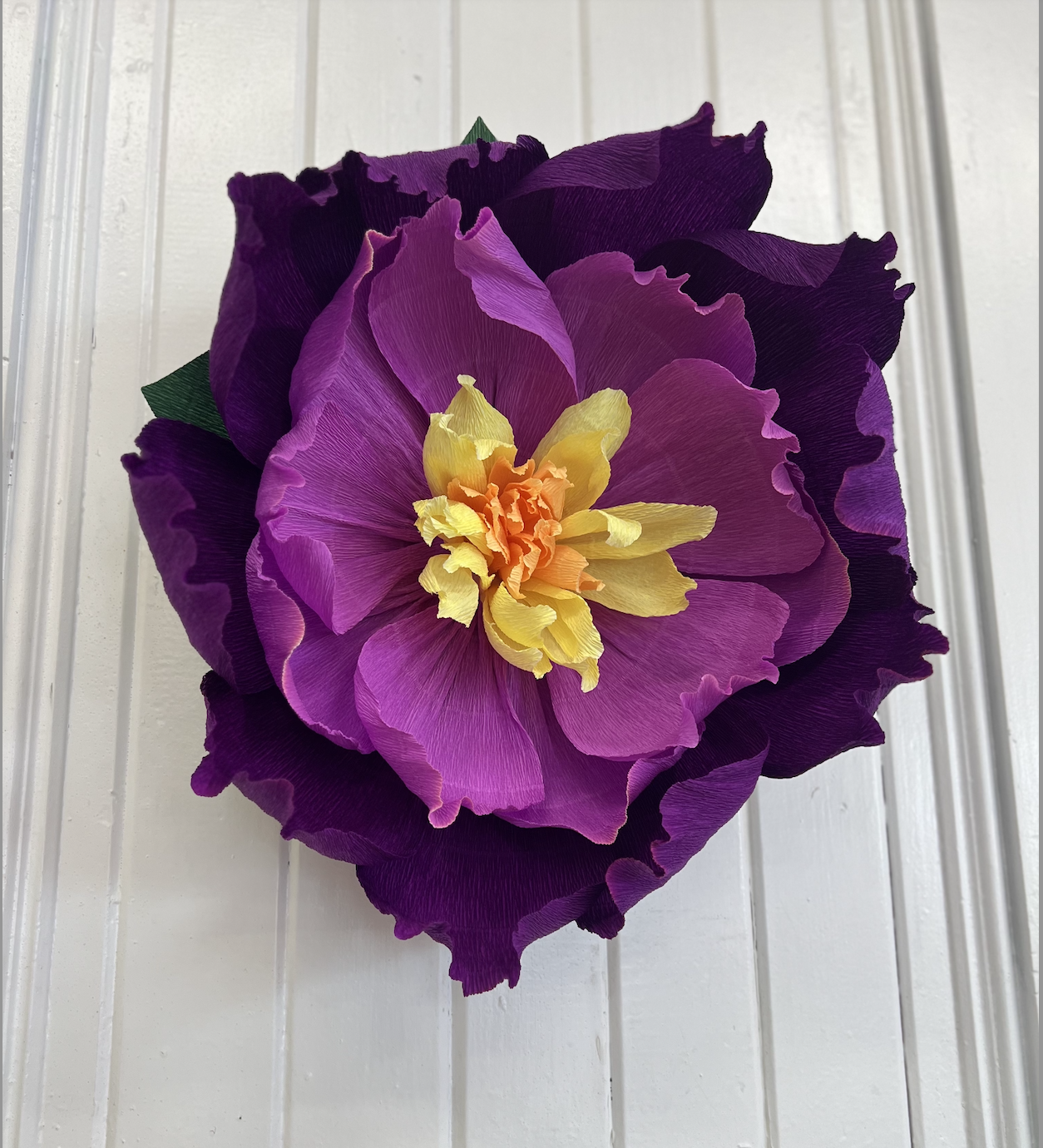 Giant Crepe Wallflower Online Tutorial