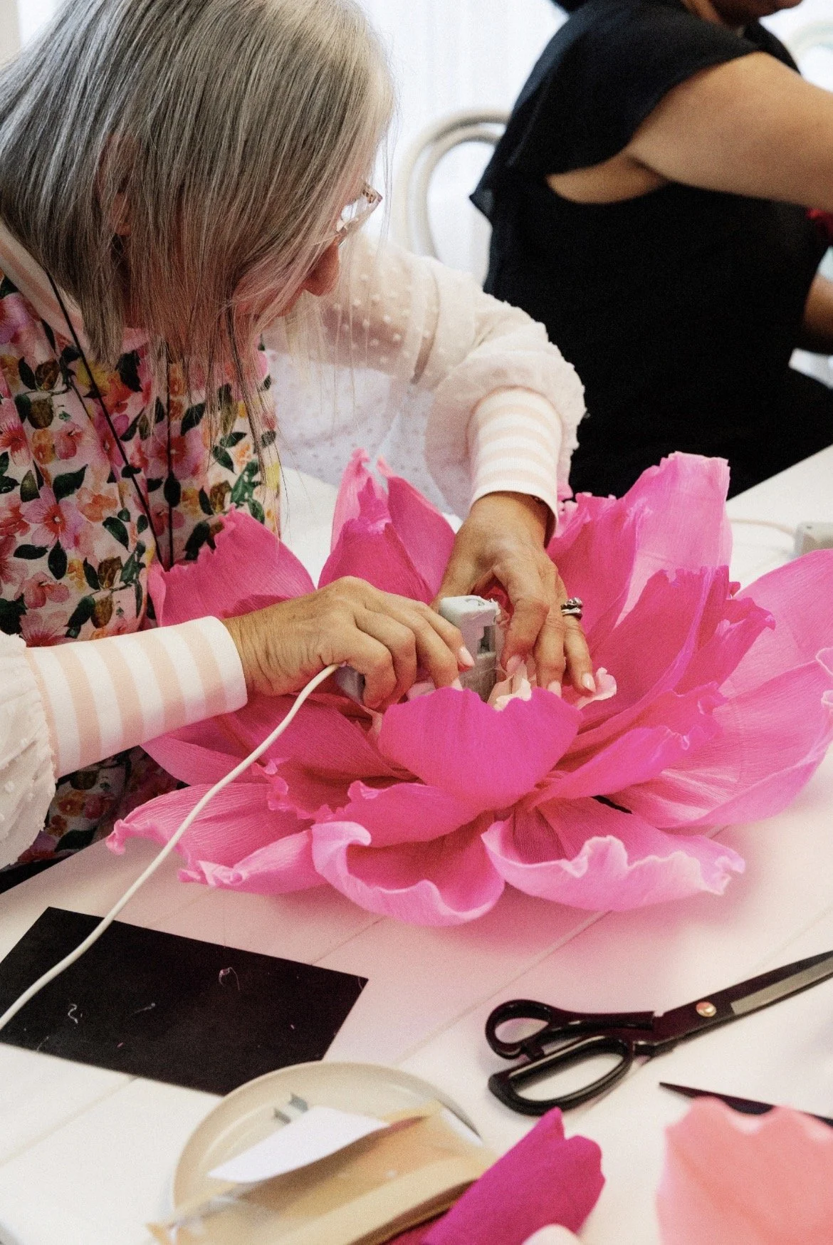 Giant Crepe Wallflower Workshops