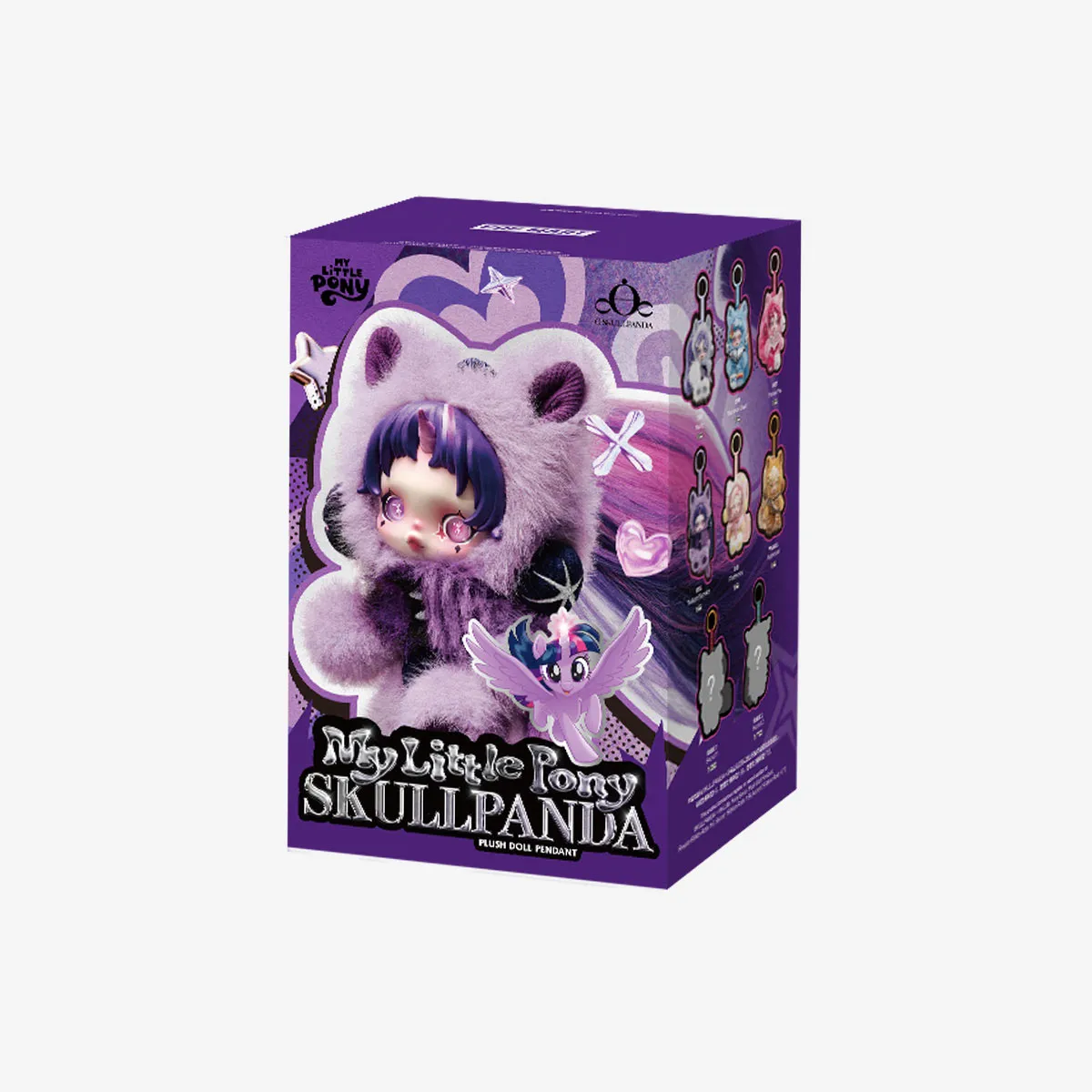 Skullpanda x My Little Pony Plush Pendant