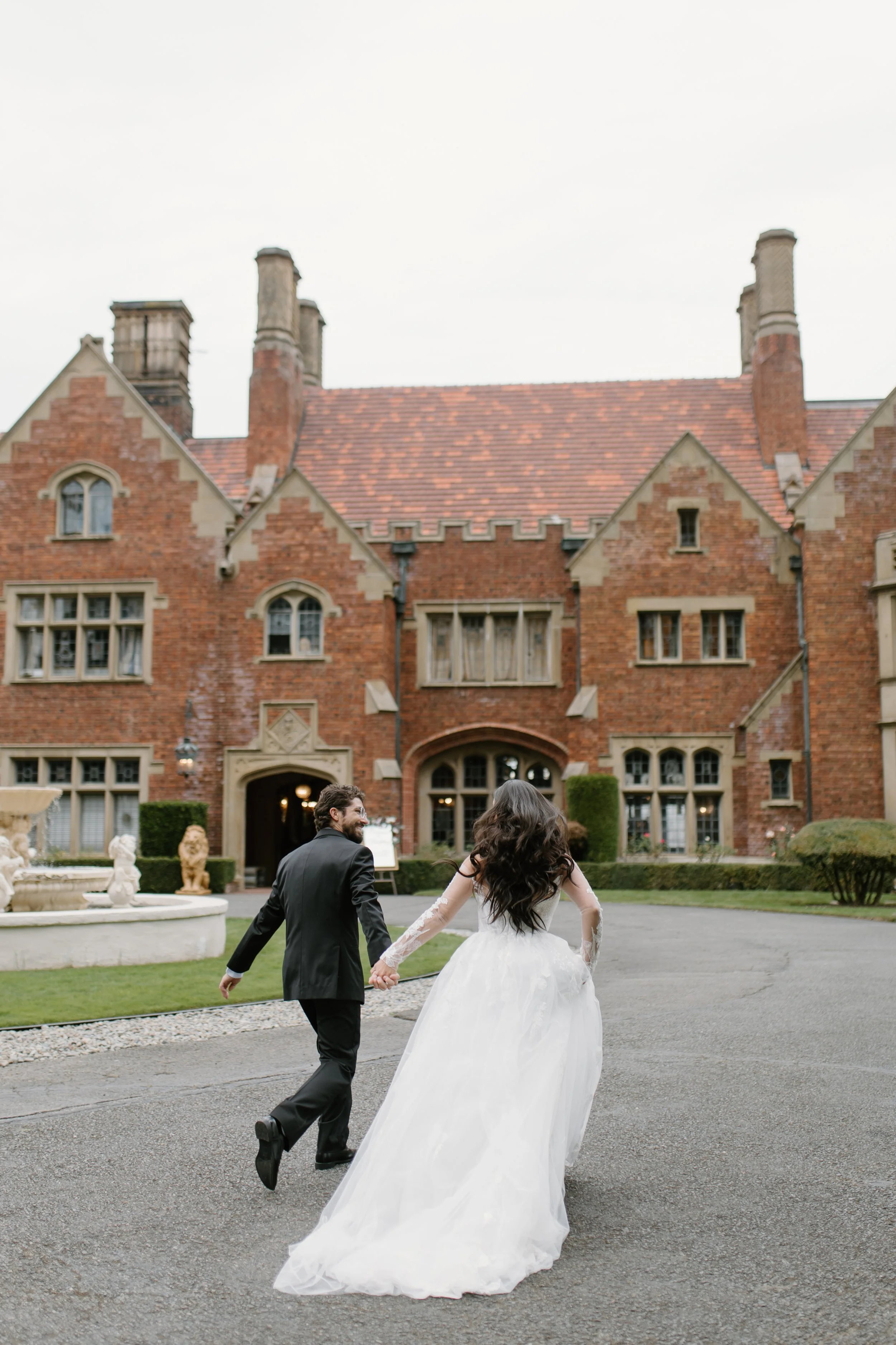 Dreamy Fall Garden wedding at Thornewood Castle