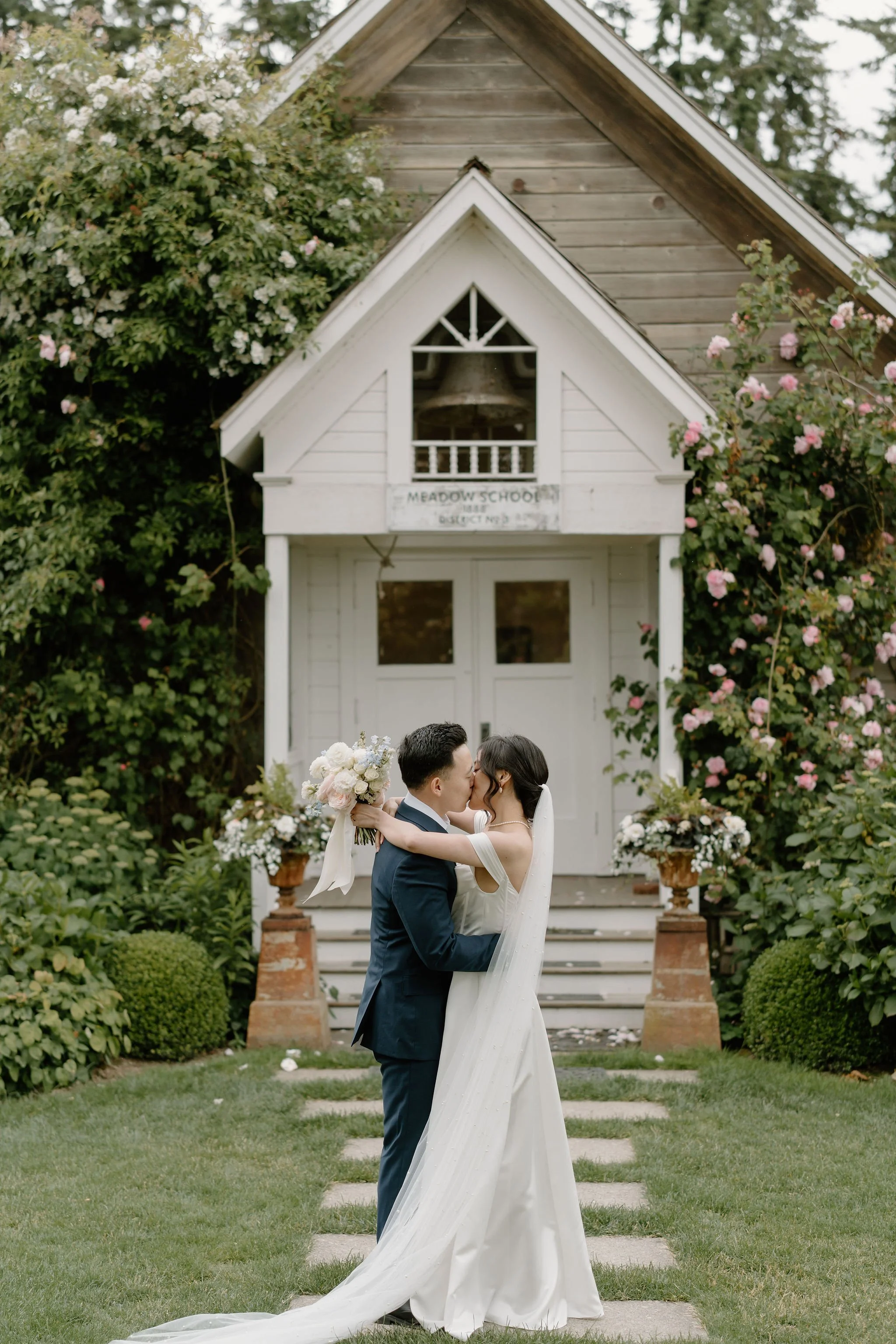 Intimate Garden Elopement at Christianson’s Nursery