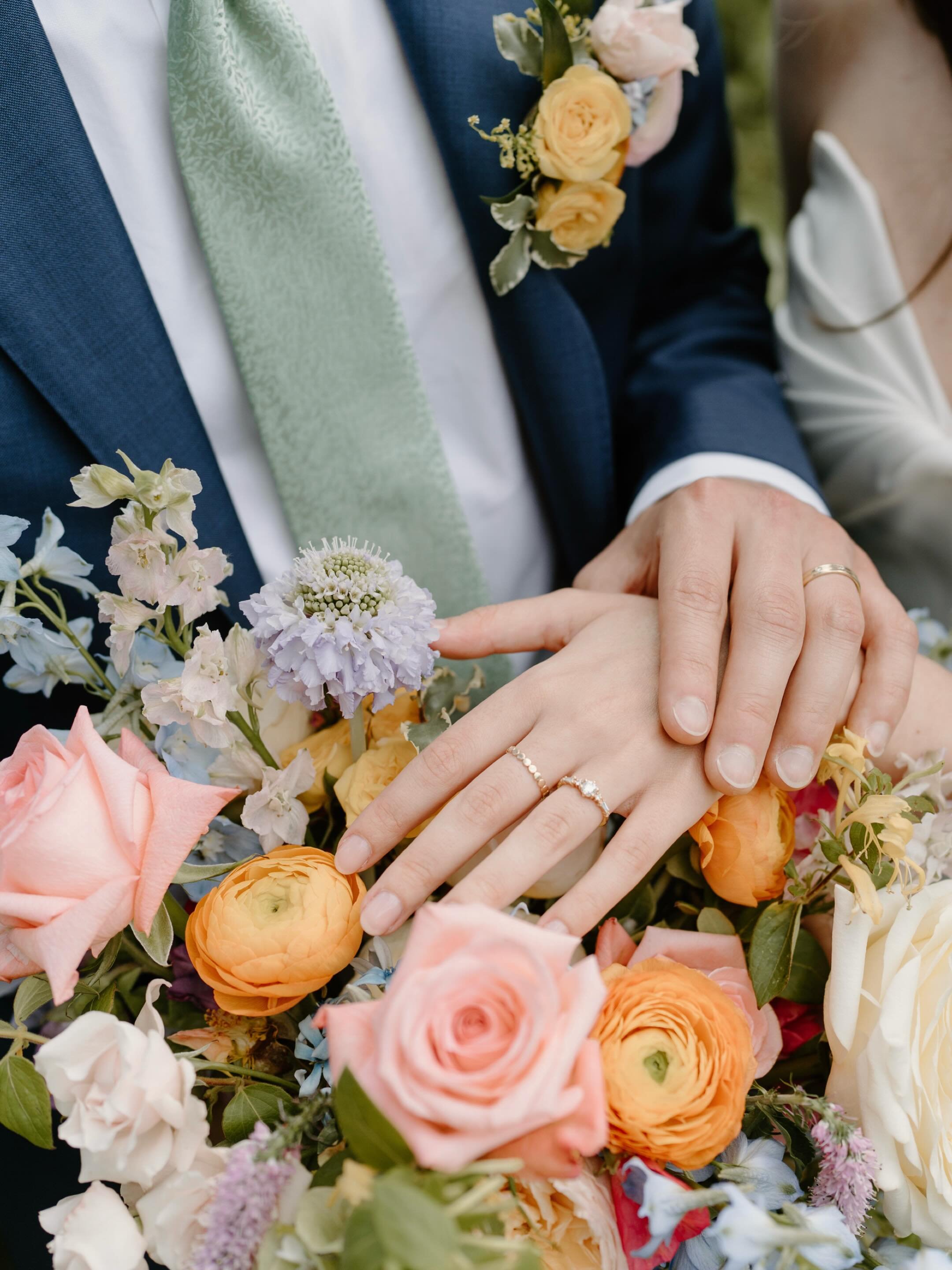 Alyssa &amp; Nate&rsquo;s wedding at UW Center for Urban Horticulture in Seattle was joyful &amp; calm &amp; so so lovely. Every detail felt so thoughtful. We took their engagement photos at their venue the summer prior, and it just felt really sweet