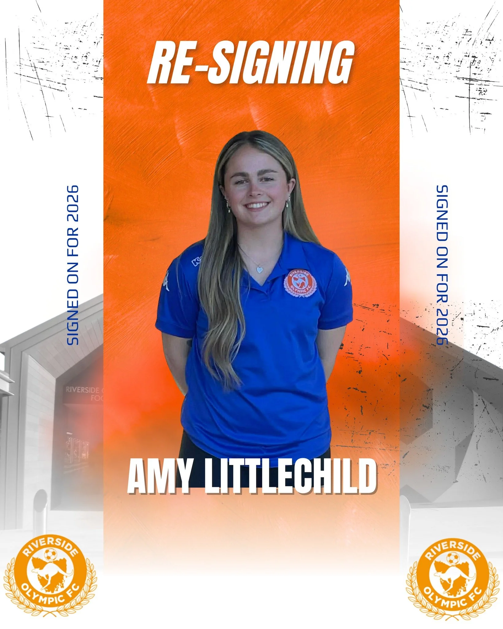 🟠🔵 RE-SIGNED 🔵🟠
&ldquo;We&rsquo;re extremely excited to have one of our own staying on to represent Riverside with pride. Amy is hungry for success and will be highly influential for our WSL team in 2026. Congratulations, Amy - you have the whole