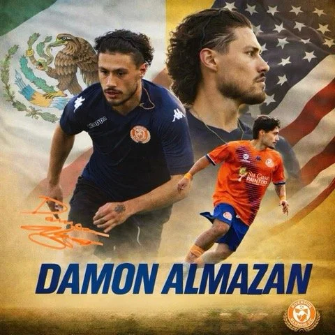 🟠🔵 NEW SIGNING 🔵🟠

Damon Almazan joins Riverside Olympic &mdash; and brings with him a journey shaped by sacrifice, service, and an unwavering commitment to the team.

Trained by his father from the age of three, Damon learned early that football