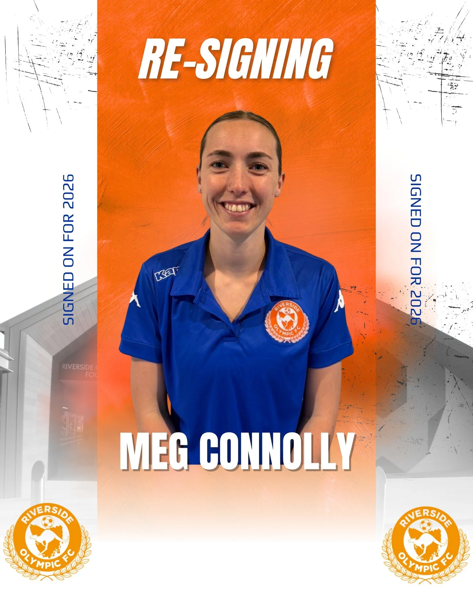 🟠🔵 RE-SIGNED 🔵🟠
We are so excited to announce Meg Connolly as a ROFC player for 2026. She is such a class act and will represent the orange with passion. The standards she sets on and off the field is a credit to her as a person and a real inspir