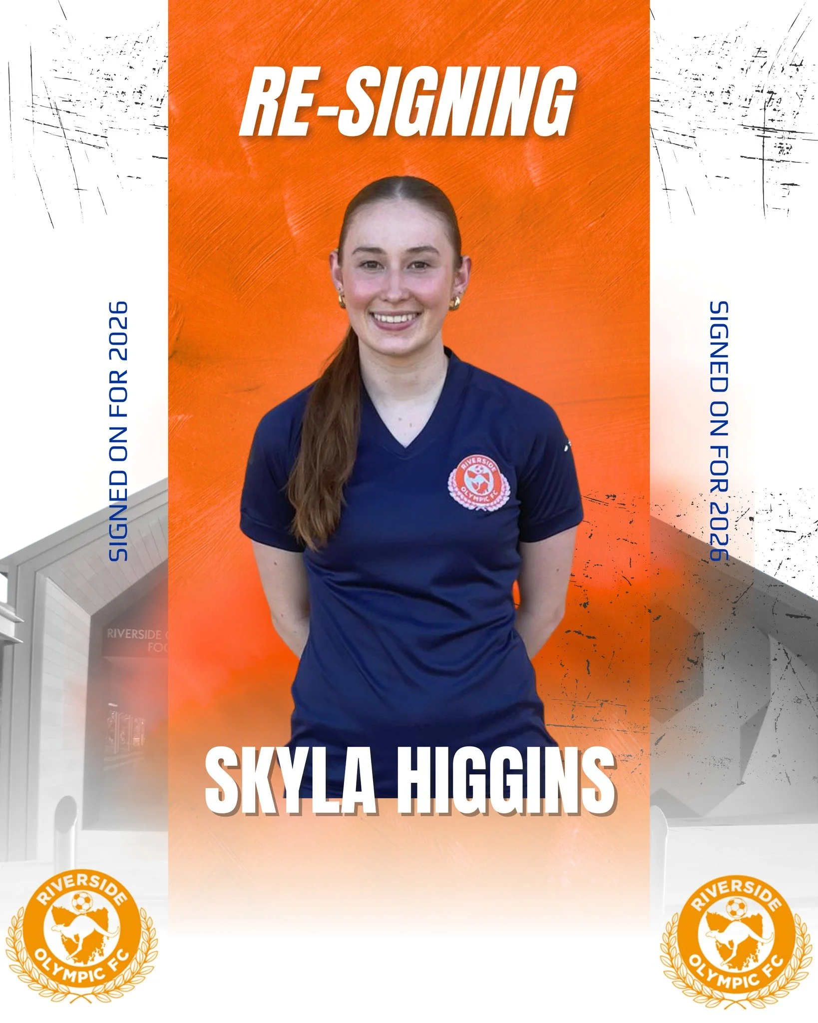 🟠🔵 RE-SIGNED 🔵🟠
"Skyla Higgins is locked in for 2026 ! She has definitely brought a buzz and enthusiasm to training. Her skill, energy and intelligence have been key to how we want to go about our season. It's a perfect fit for our club beca