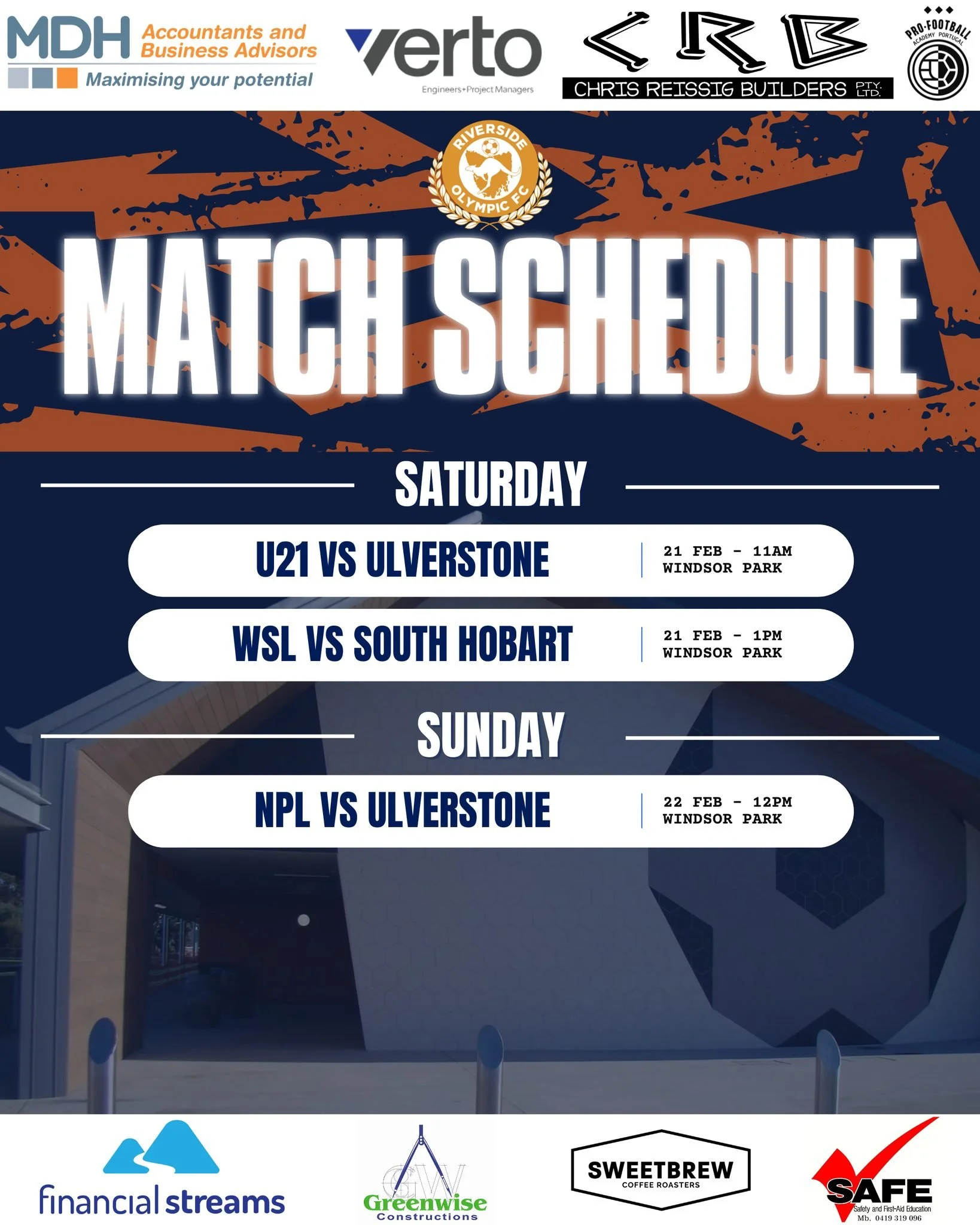 🟠🔵 Pre-Season Friendlies 🔵🟠

Windsor Park will host three pre-season friendlies this weekend, with our WSL, U21's and NPL sides all taking to the field to gain more valuable minutes before the start of the 2026 season.

📅 Saturday 21st Feb
U21 v