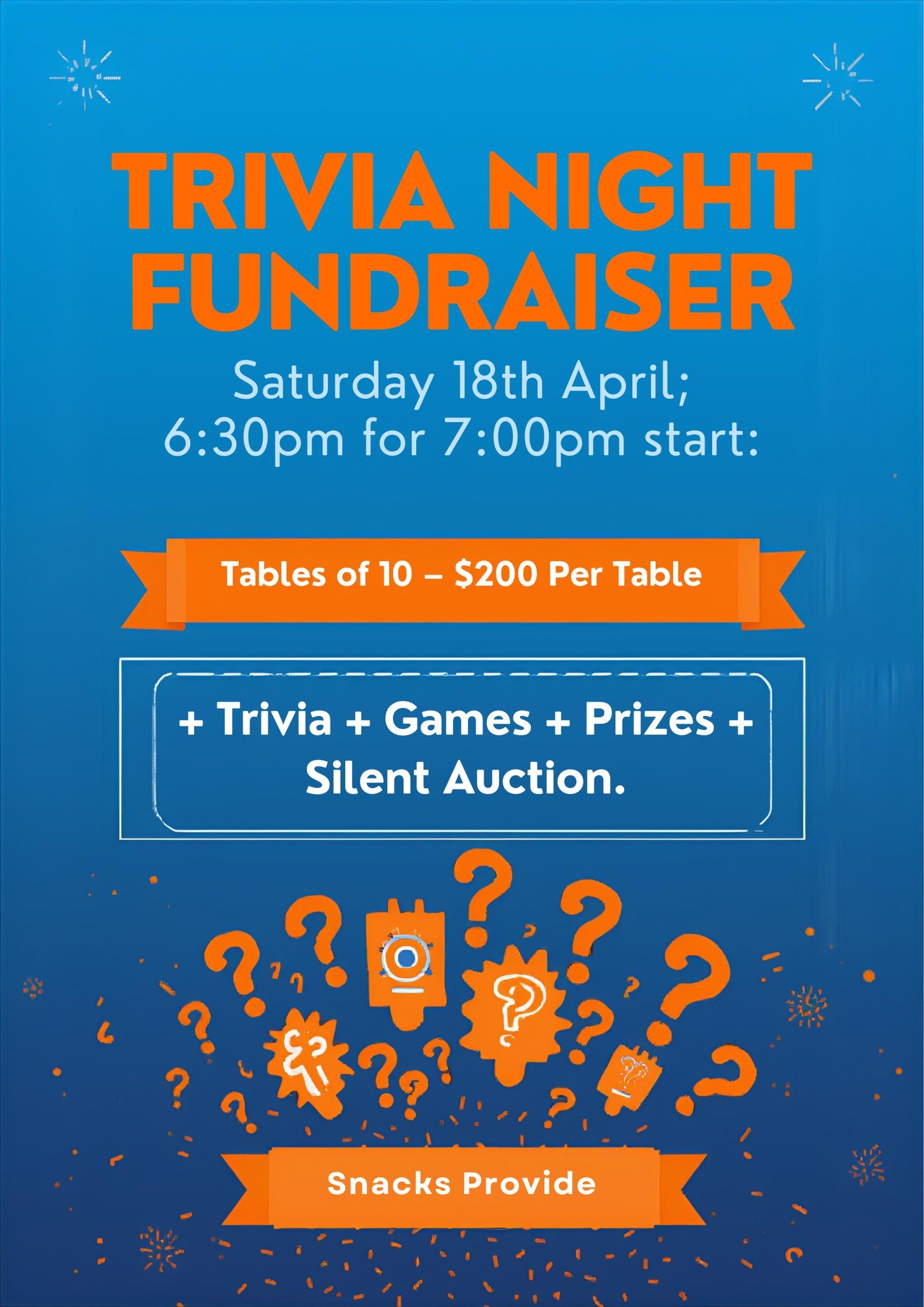 REMINDER &ndash; ROFC TRIVIA NIGHT
Our ROFC Trivia Night Fundraiser is coming up fast &ndash; now&rsquo;s the time to grab your crew and lock in a table! 🙌

📅 Saturday 18th April
⏰ 6:30pm arrival | 7:00pm start
📍 Clubrooms
👥 Tables of 10 &ndash; 