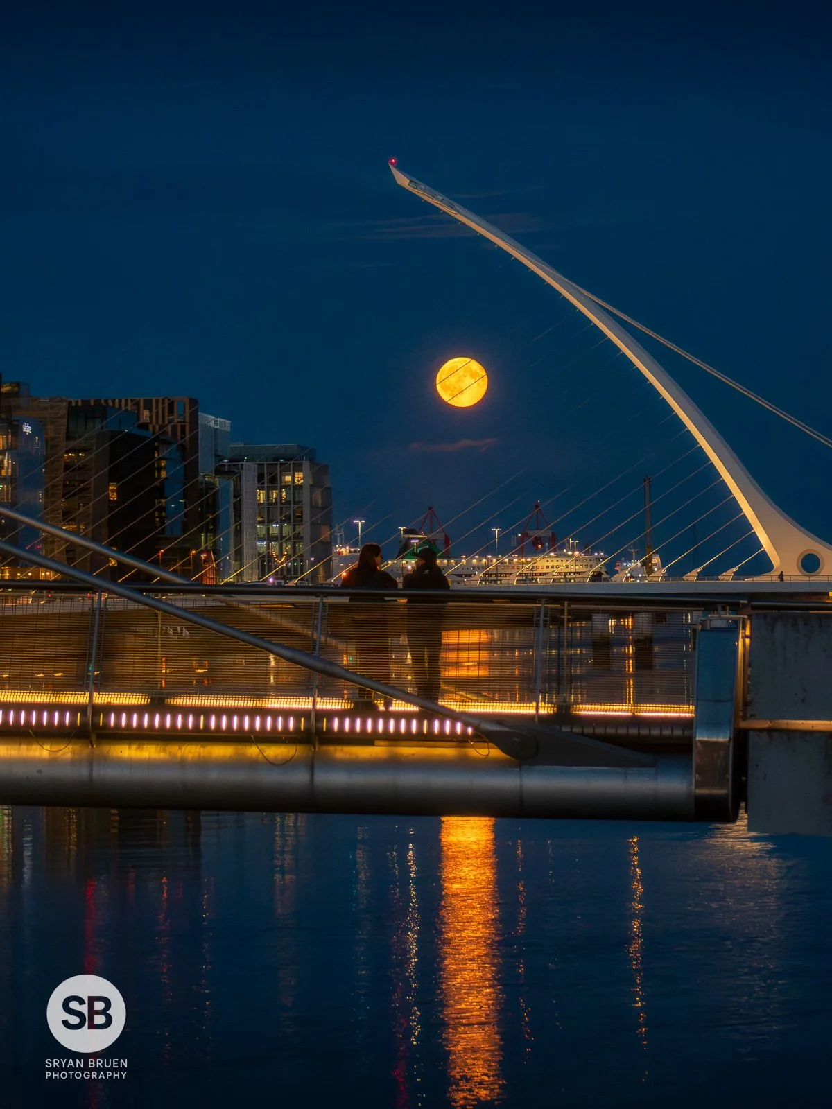 2025-09-08 Dublin City moonrise watchers.jpg