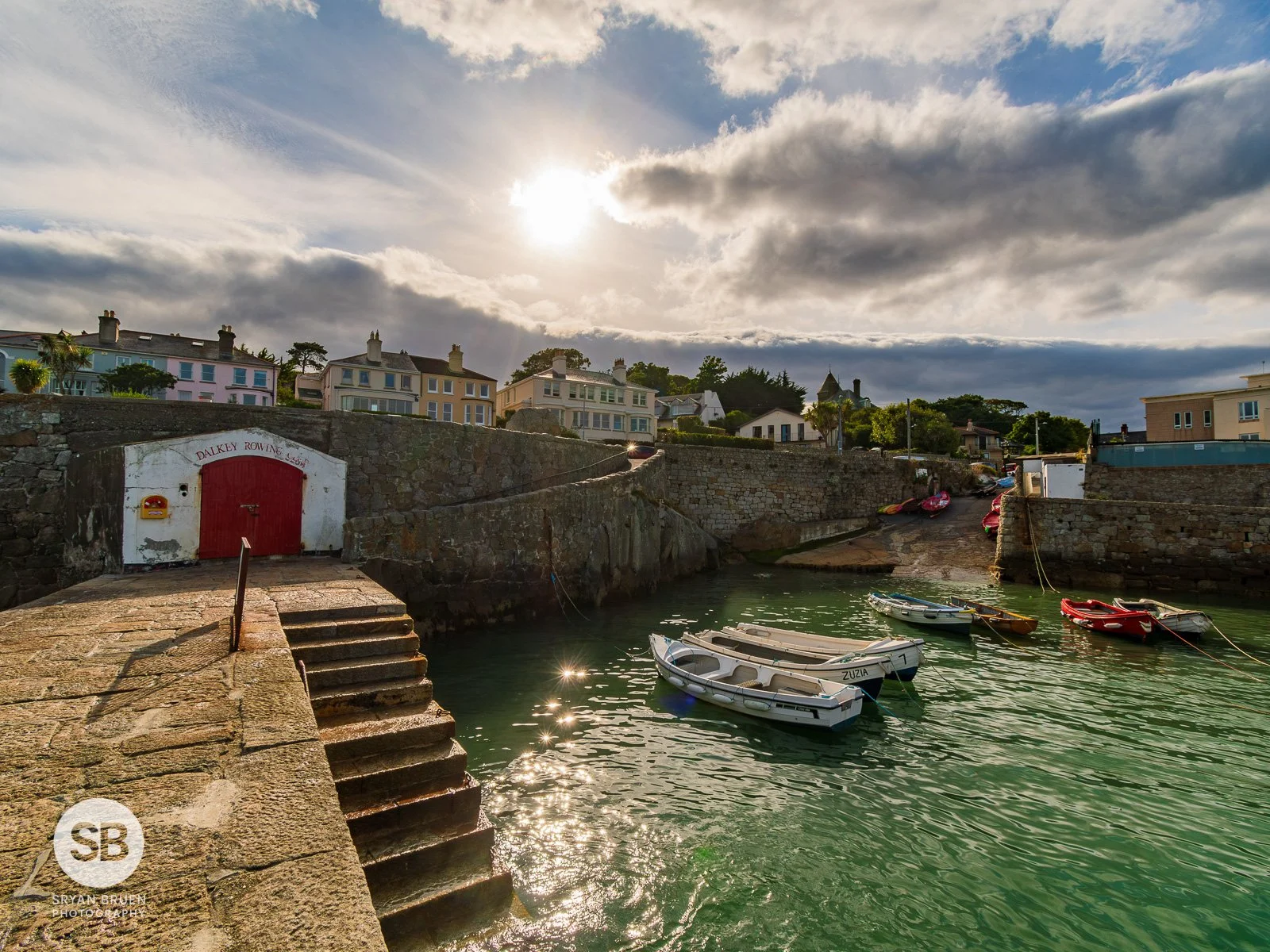 2024-08-14 Coliemore Harbour sunshine and clouds 14 August 2024.jpg