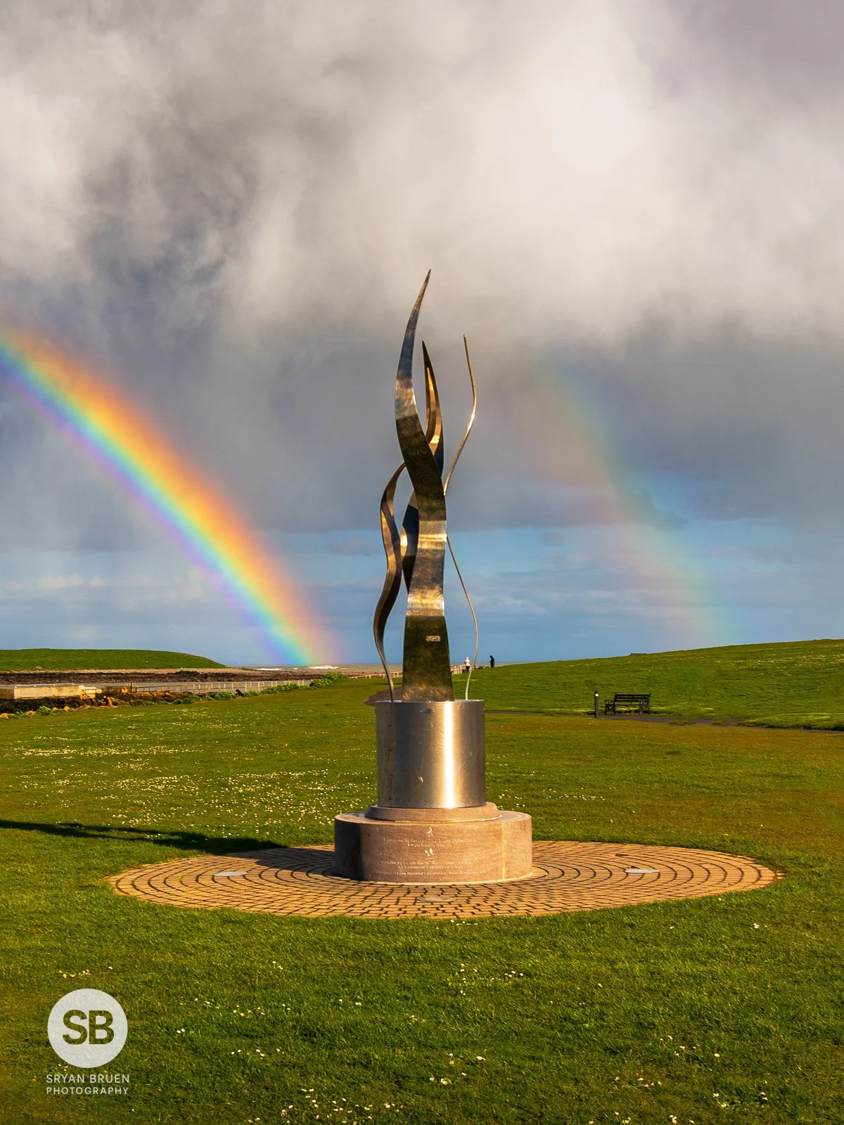 2024-04-07 Skerries Tidy Towns rainbow 2 7 April 2024.jpg