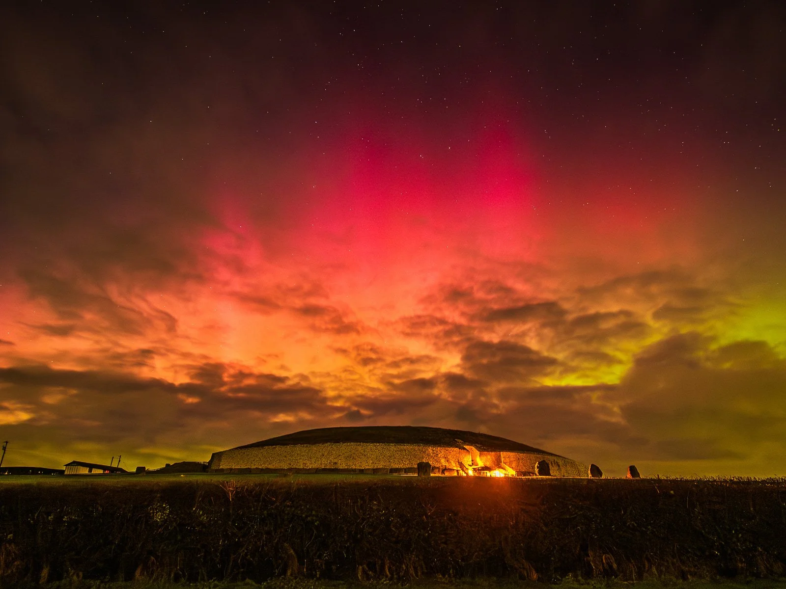Newgrange Aurora Borealis