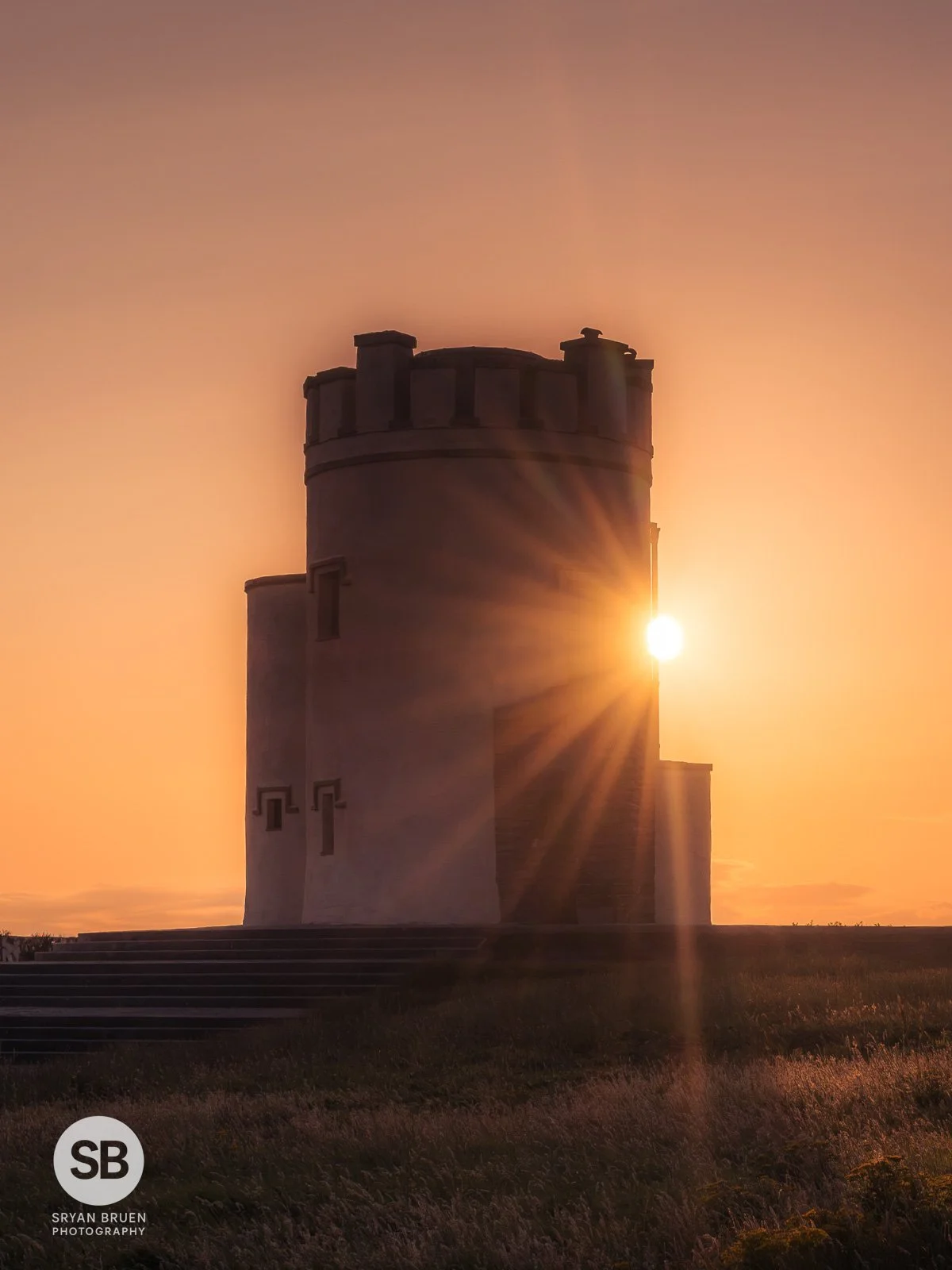 2026-07-20 Cliffs of Moher O'Brien's Tower sunset.jpg
