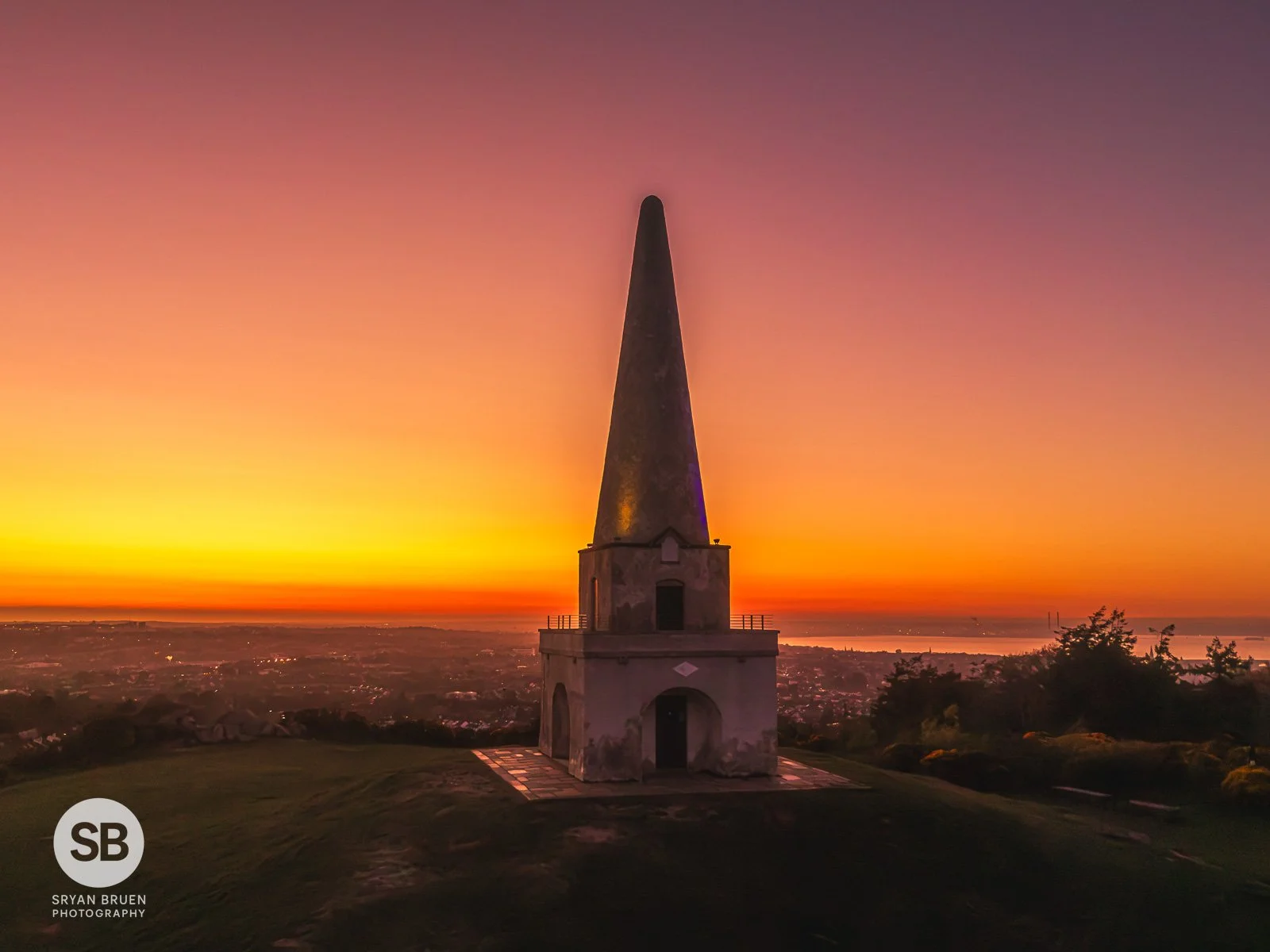 2025-04-06 Killiney Hill soft sunset glow 6 April 2025.jpg