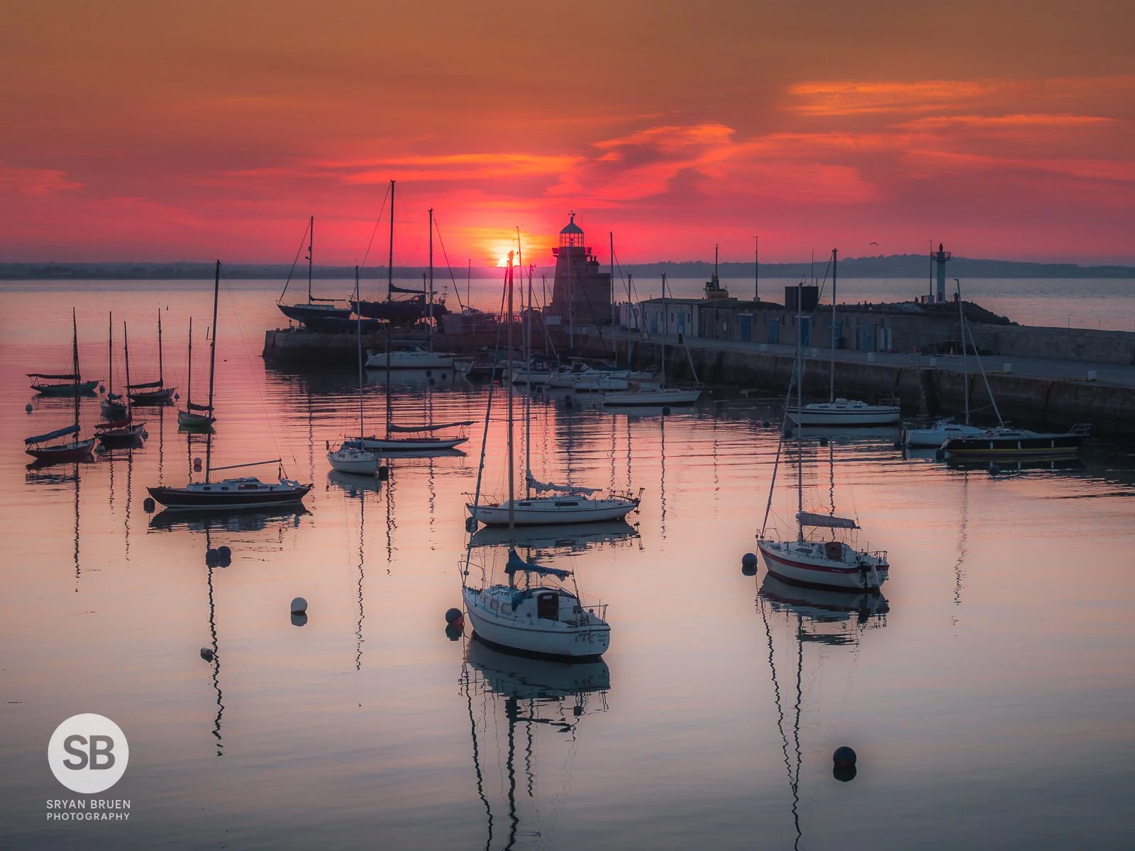 2026-07-15 Howth Harbour boats sunset.jpg