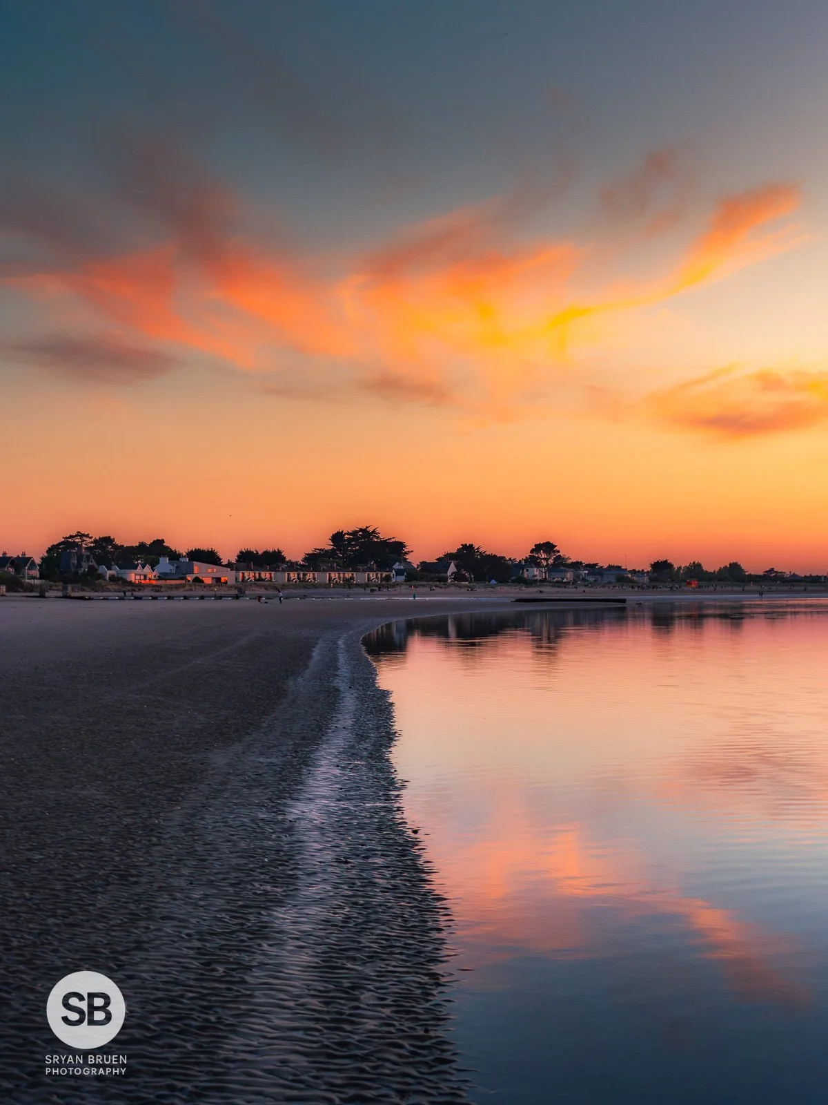 2025-05-18 Burrow Beach sunset sky cloud reflections 18 May 2025.jpg