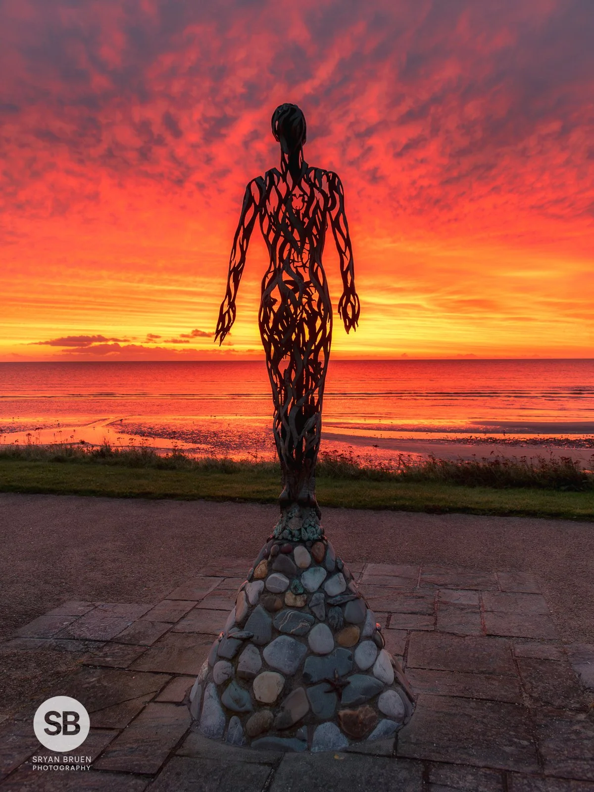 2025-09-14 Laytown Voyager fiery sunrise sky.jpg