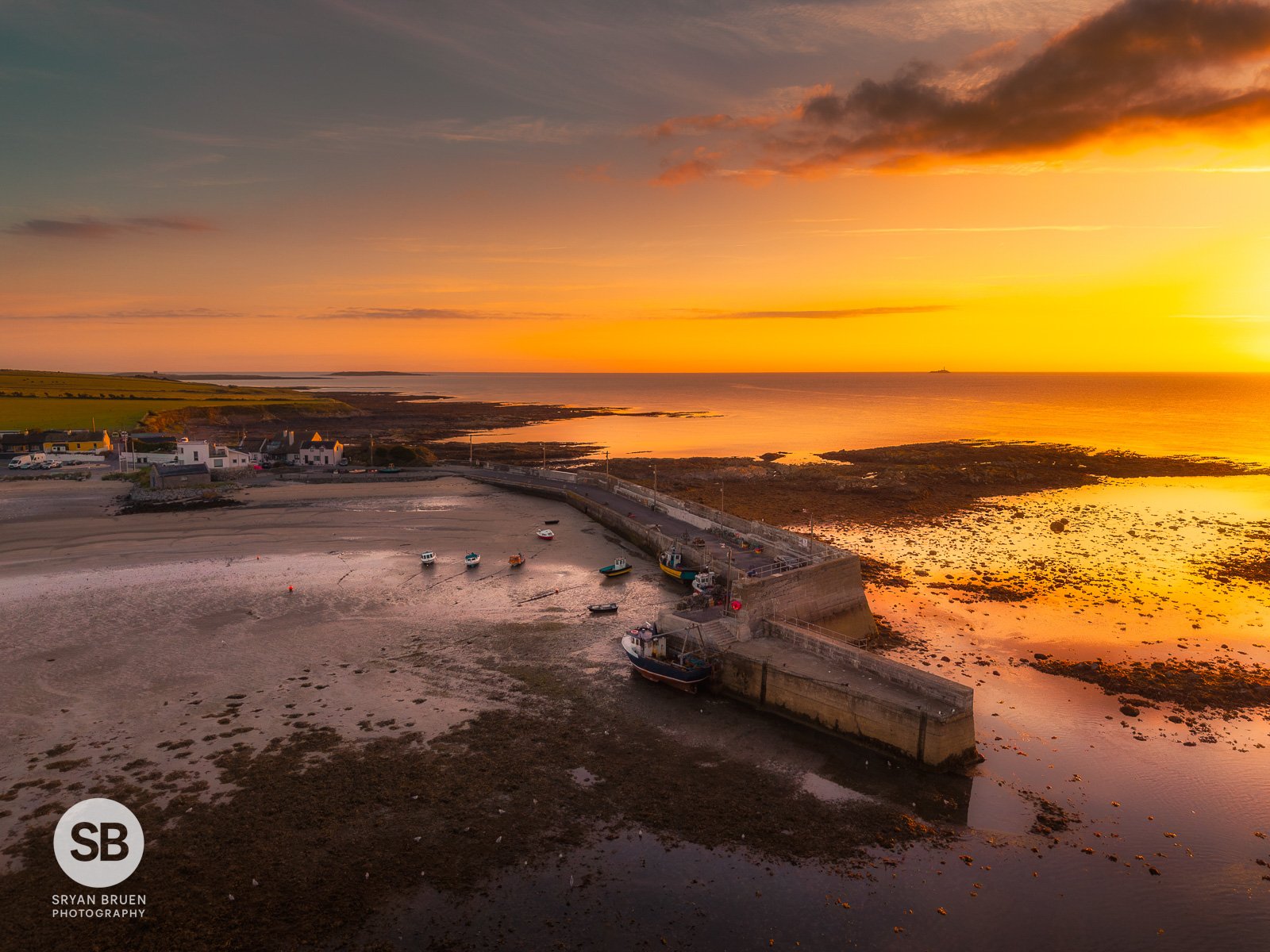 2025-08-10 Low tide sunrise Loughshinny.jpg