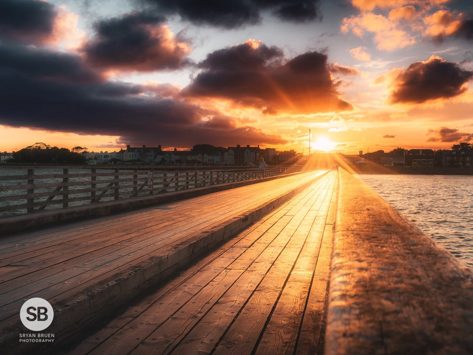 2026-06-26 Wooden Bridge Clontarf sunset.jpg