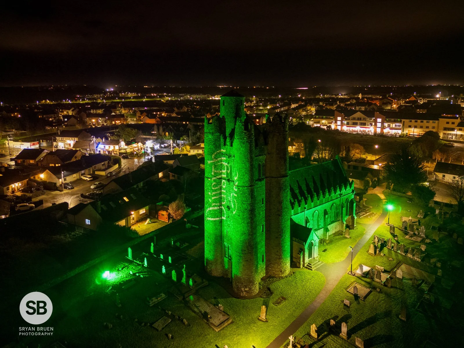 2024-03-16 Lusk Round Tower St Patrick's Day 16 March 2024.jpg