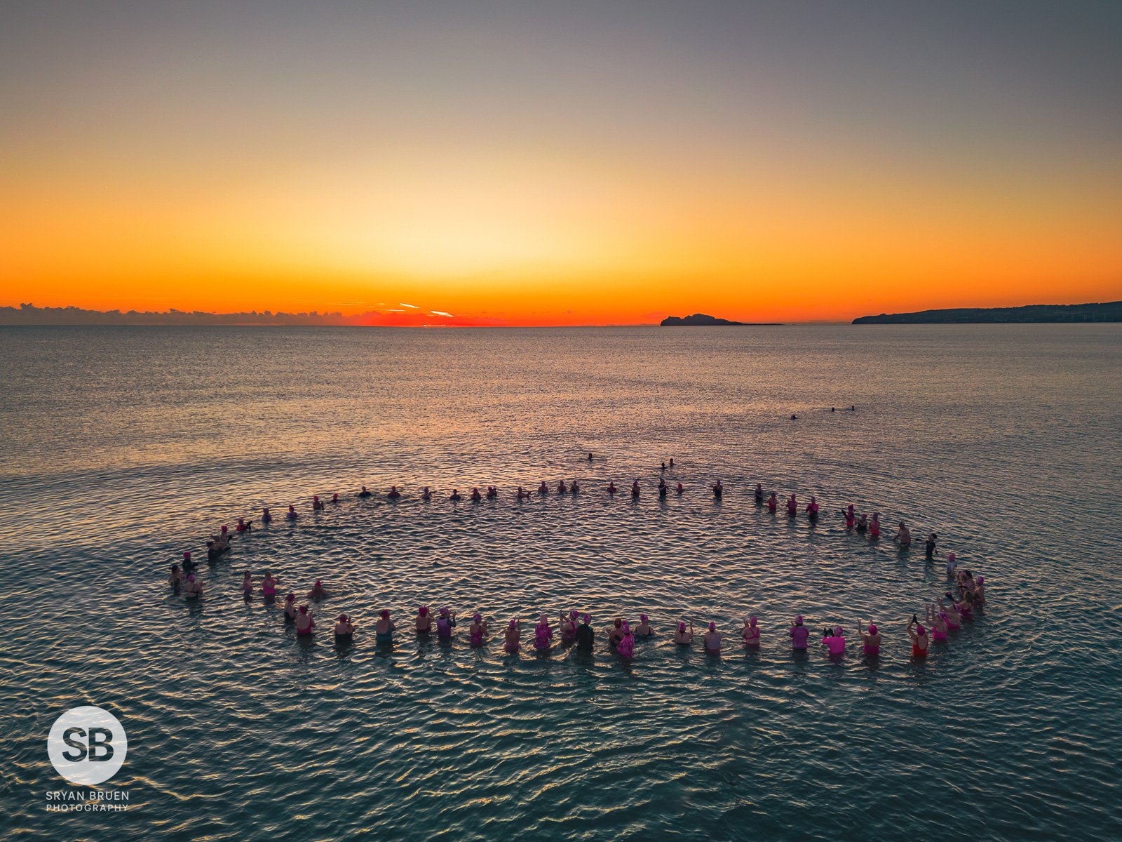 2023-10-22 Portmarnock Swim in Pink sunrise 22 October 2023.jpg