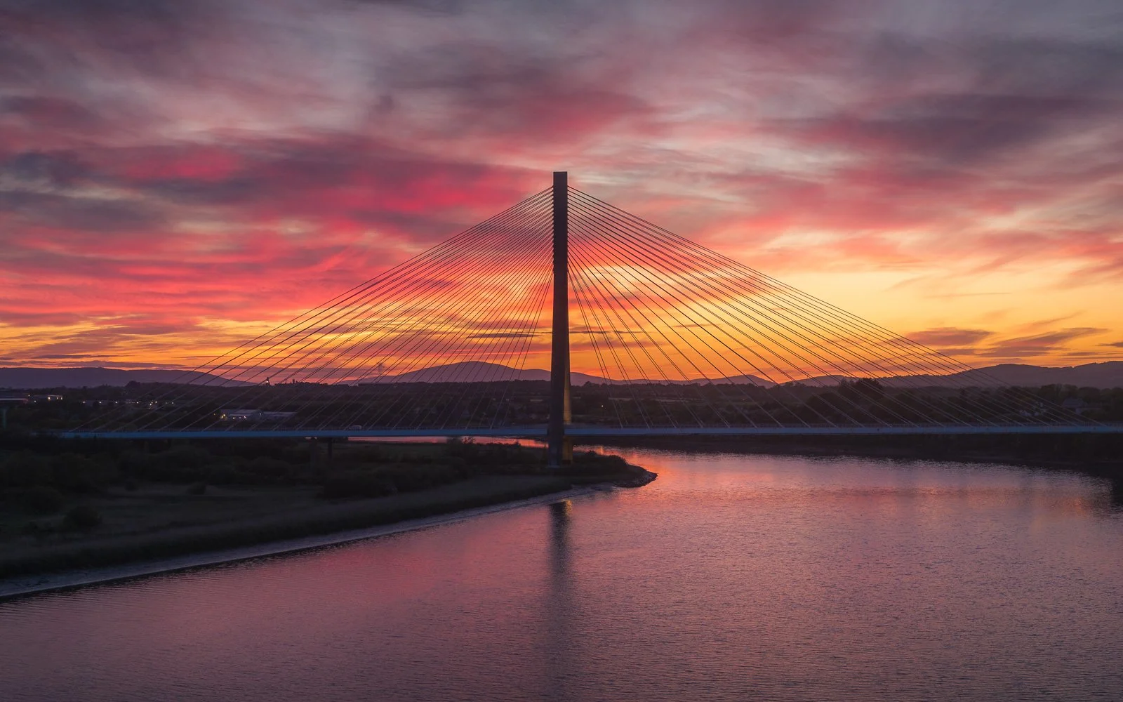 2026-05-11 Thomas Francis Meagher Bridge Waterford sunset sky.jpg