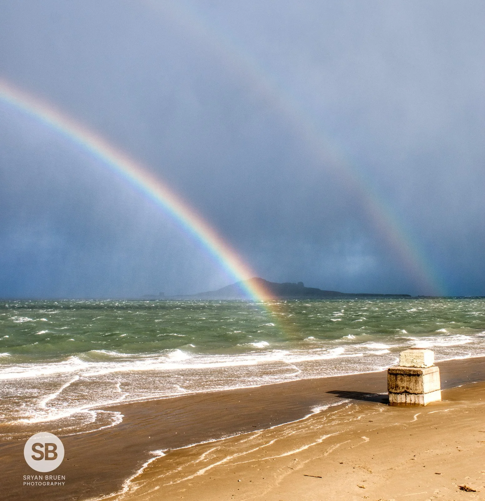 2022-02-18 Burrow Beach end of a double rainbow 18 February 2022.jpg